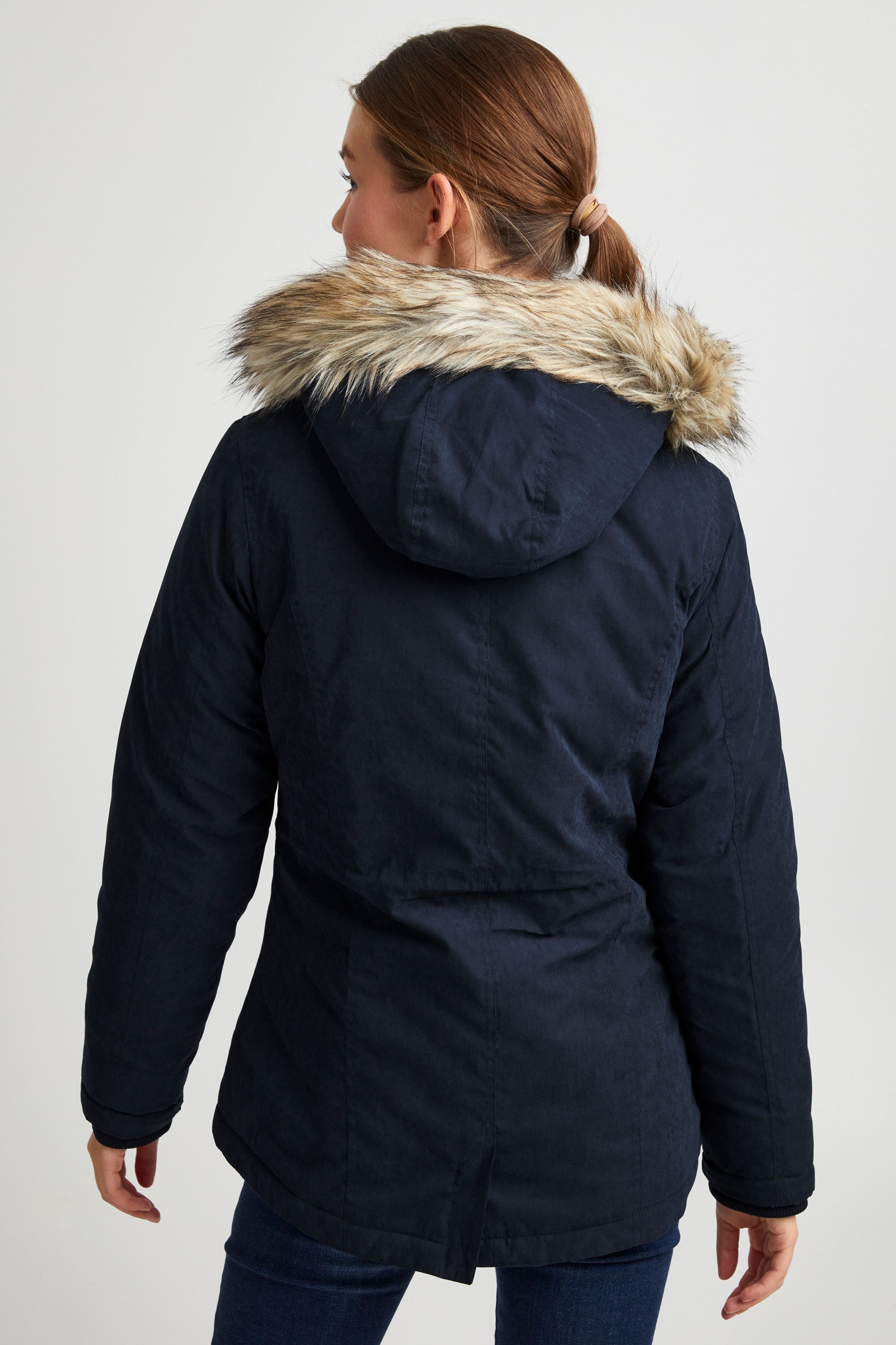 OXMO Winterjacke »Winterjacke OXLona«, mit Kapuze