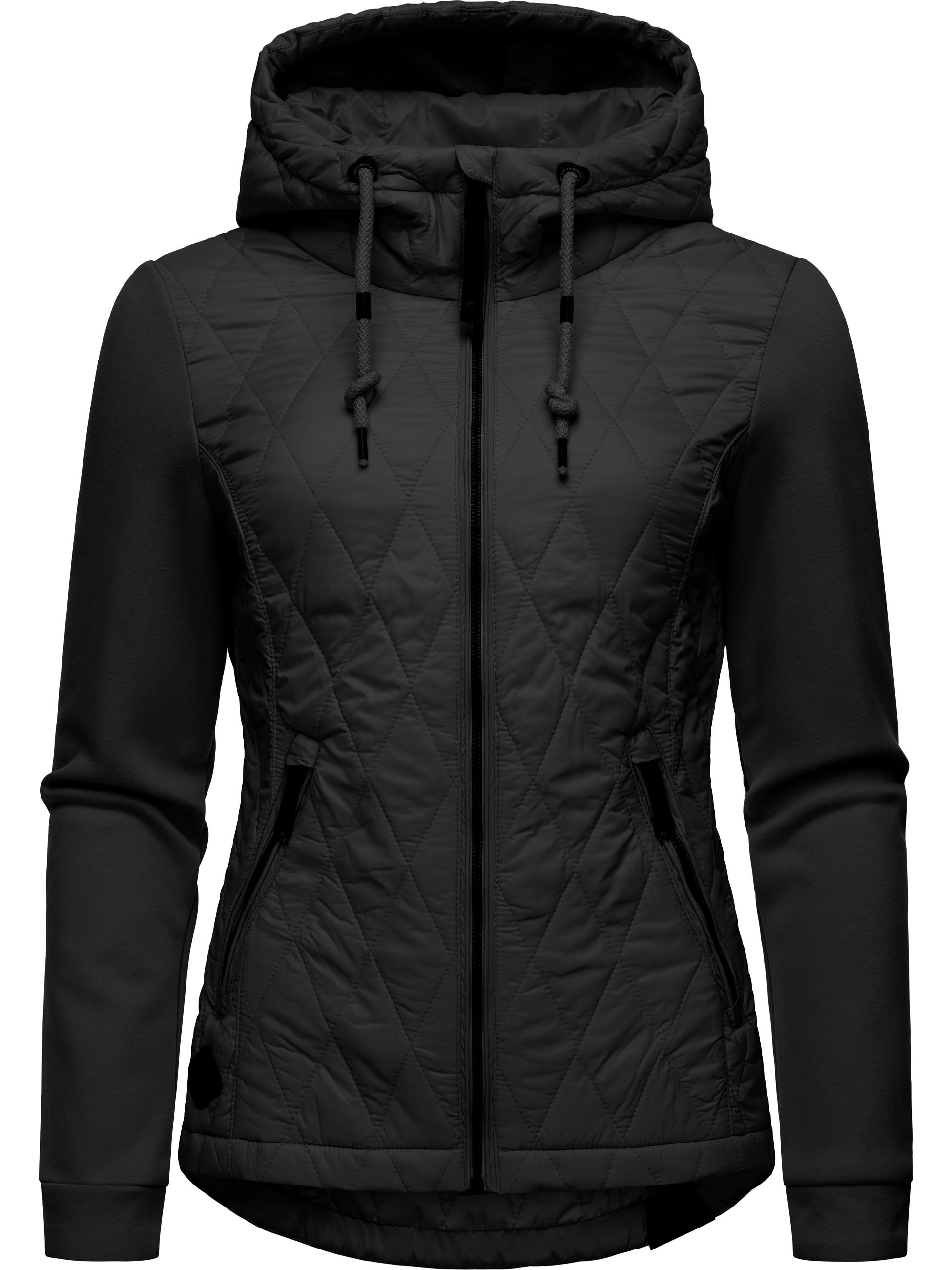 Outdoorjacke »Outdoorjacke Lucinda«, mit Kapuze, Steppjacke aus modernem Materialmix...