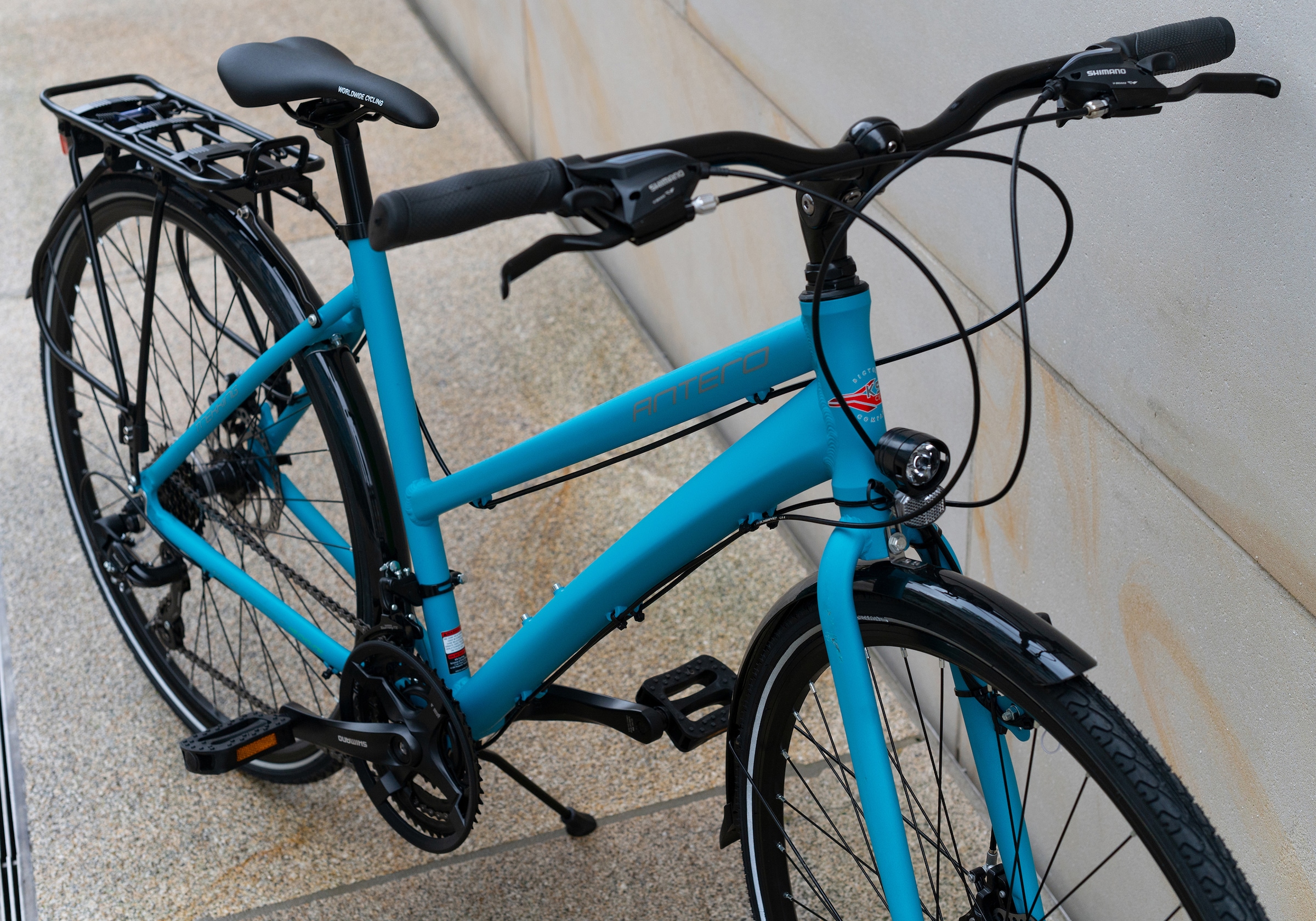 KS Cycling Trekkingrad »Antero«, 21 Gang, Shimano, Torney Schaltwerk, Kettenschaltung, für Damen, Kettenschaltung