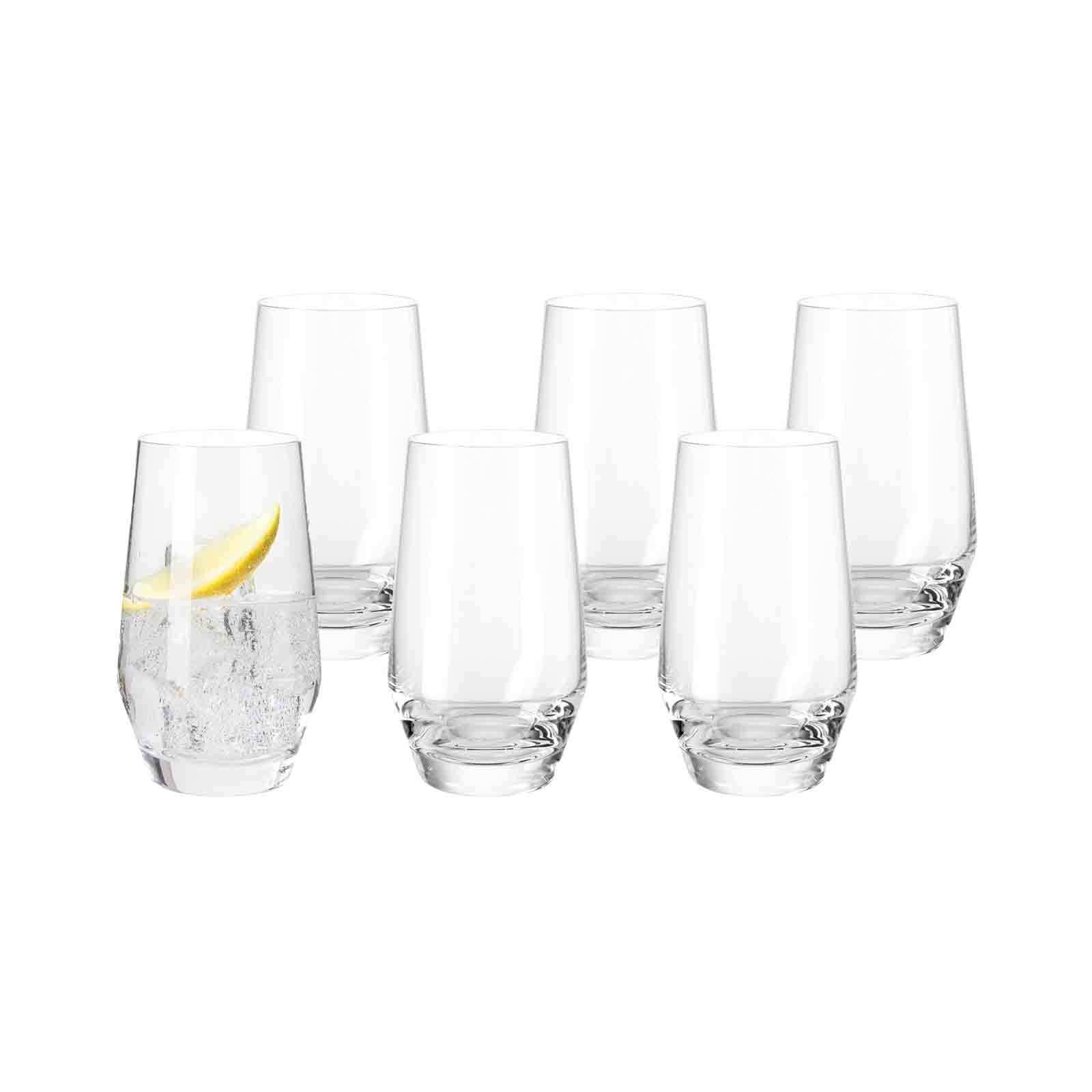 LEONARDO Gläser-Set »Gläserset Bier, Sekt, Wein Puccini 30er Set transparent« Ideal für den Alltag, spülmaschinengeeignet,