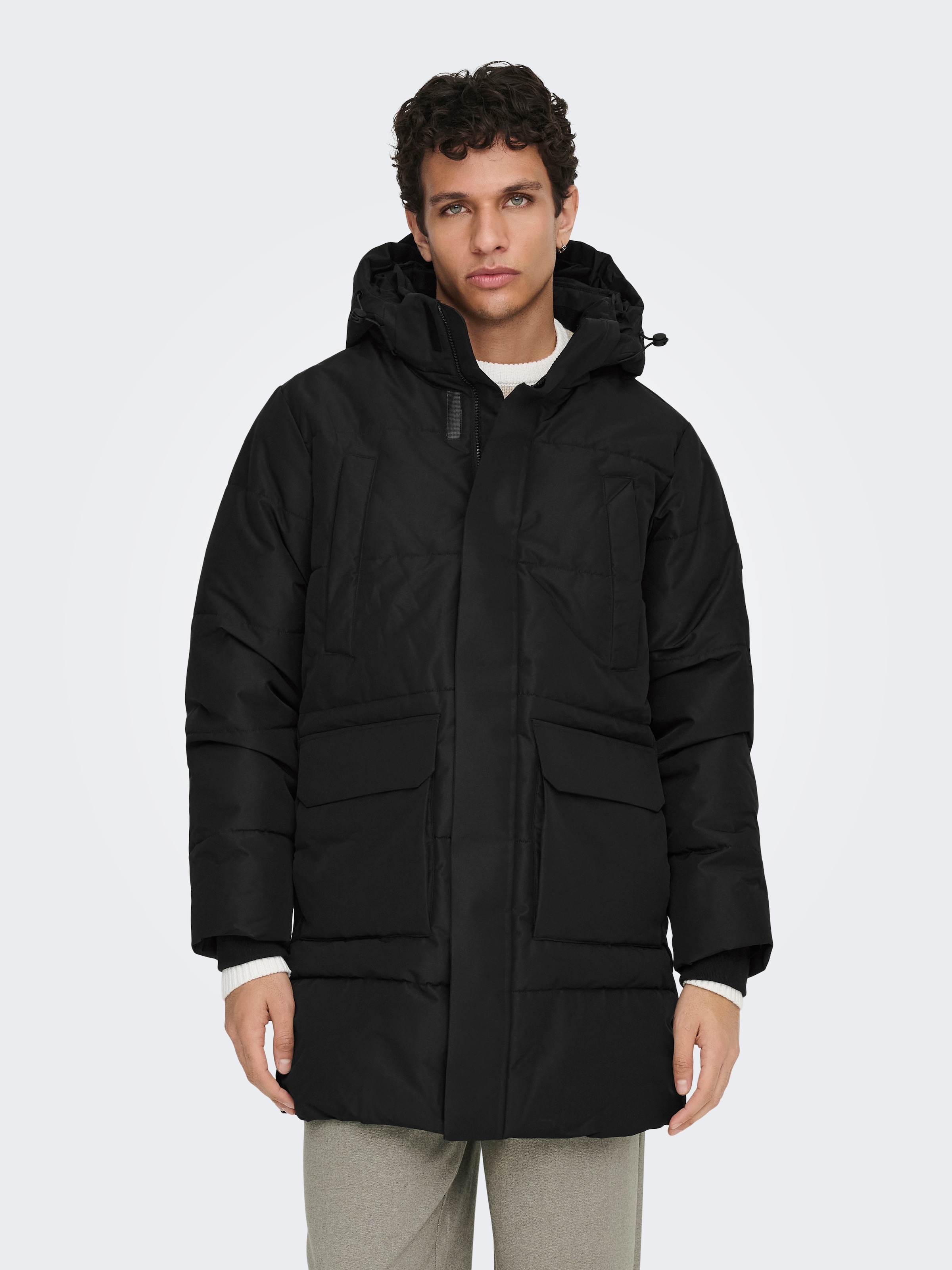 ONLY & SONS Parka »ONSCAM PARKA OTW« mit Kapuze