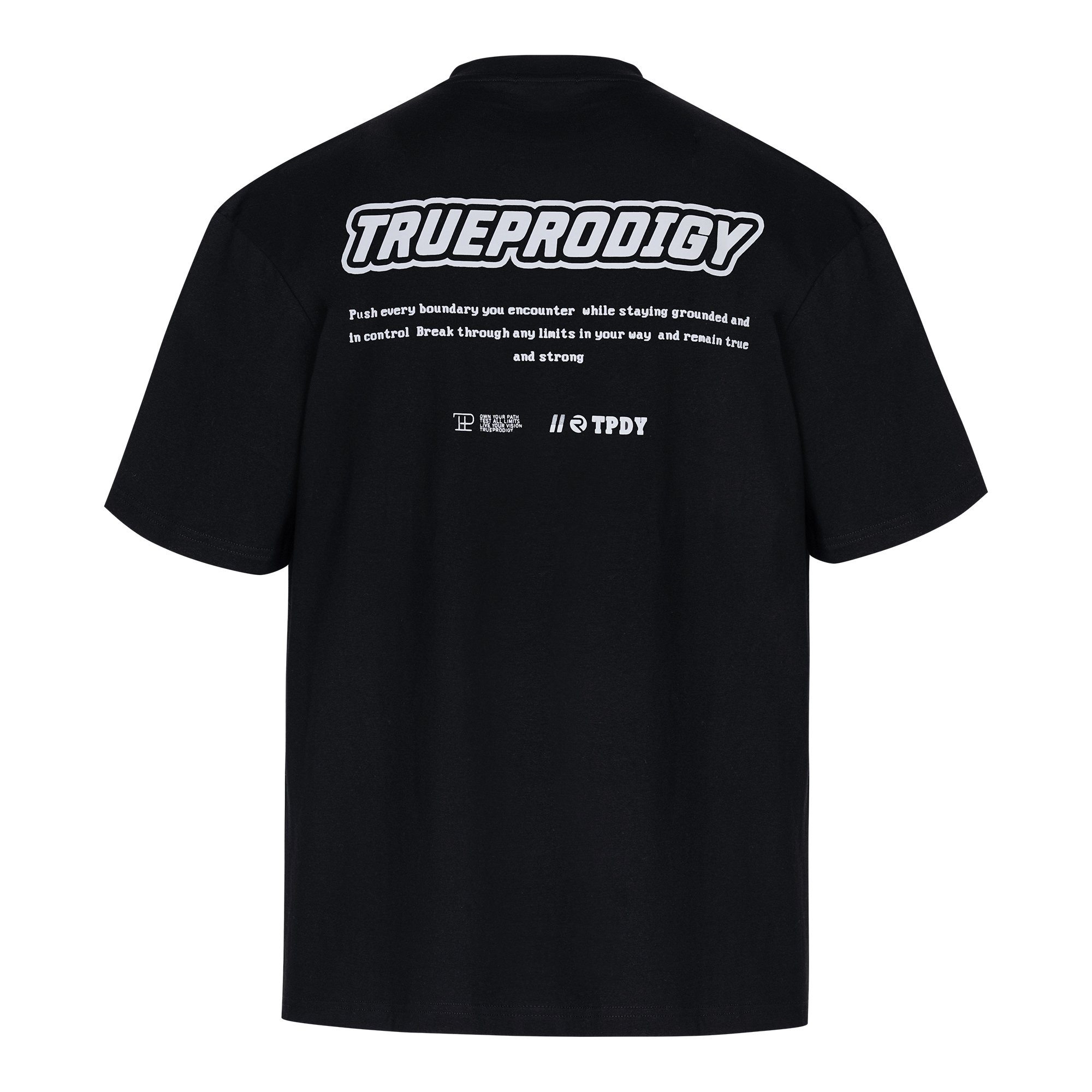trueprodigy Oversize-Shirt »Eden Logo Print Oversized Rundhals«