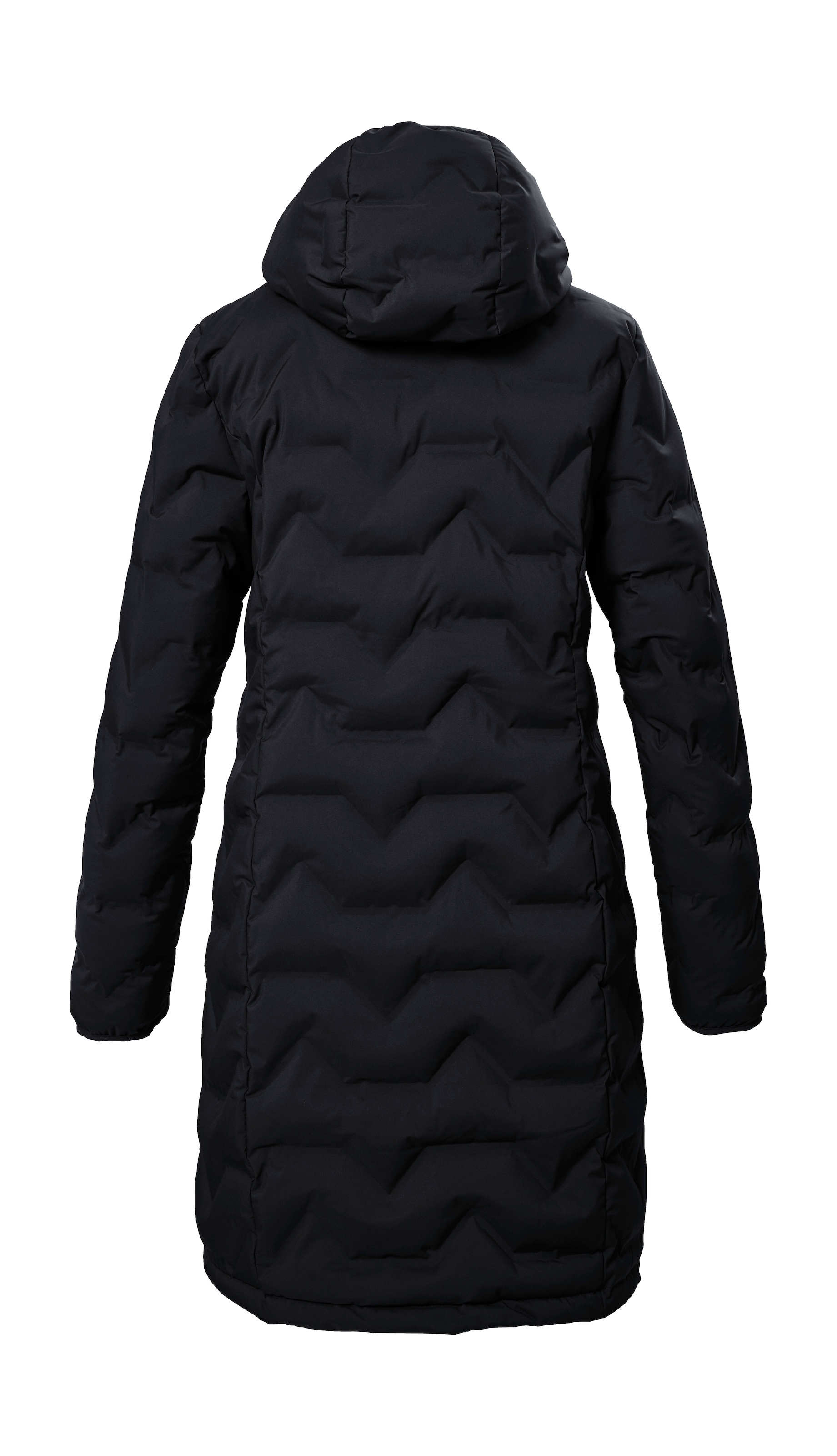 Killtec Steppmantel »KOW 9 WMN QLTD PRK«, Wasser- und windabweisender Damen Parka mit verstellbarer Kapuze