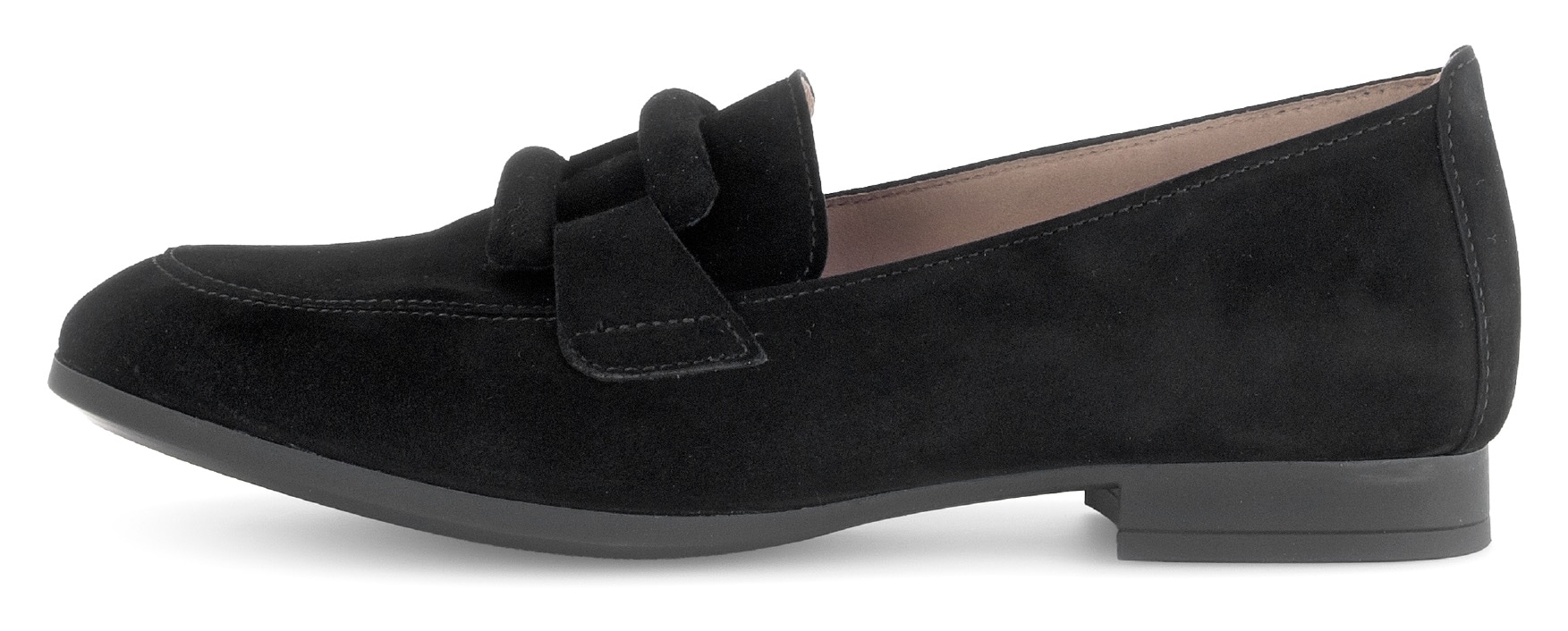 Gabor Slipper, Businessschuh, Halbschuh, Schlupfschuh mit bezogener Zierschnalle