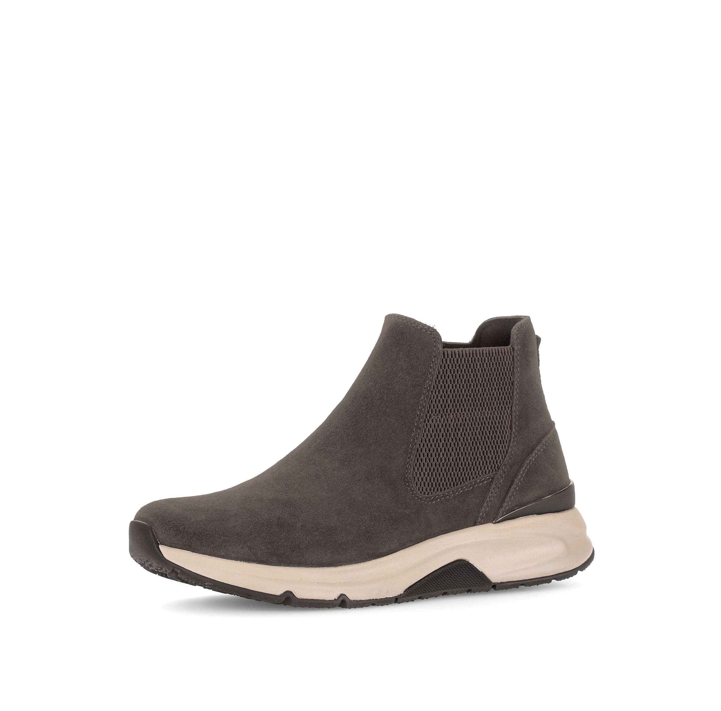 rollingsoft Chelseaboots  Keilabsatz, High Top-Sneaker mit Stretcheinsatz an der Außenseite