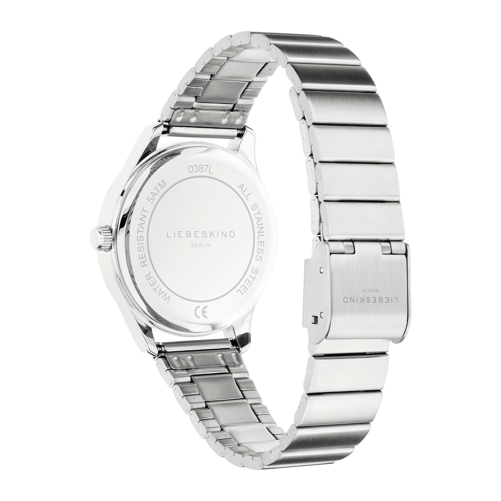 Liebeskind Berlin Quarzuhr »Basic Staples« Armbanduhr, Damenuhr, Edelstahlarmband, analog