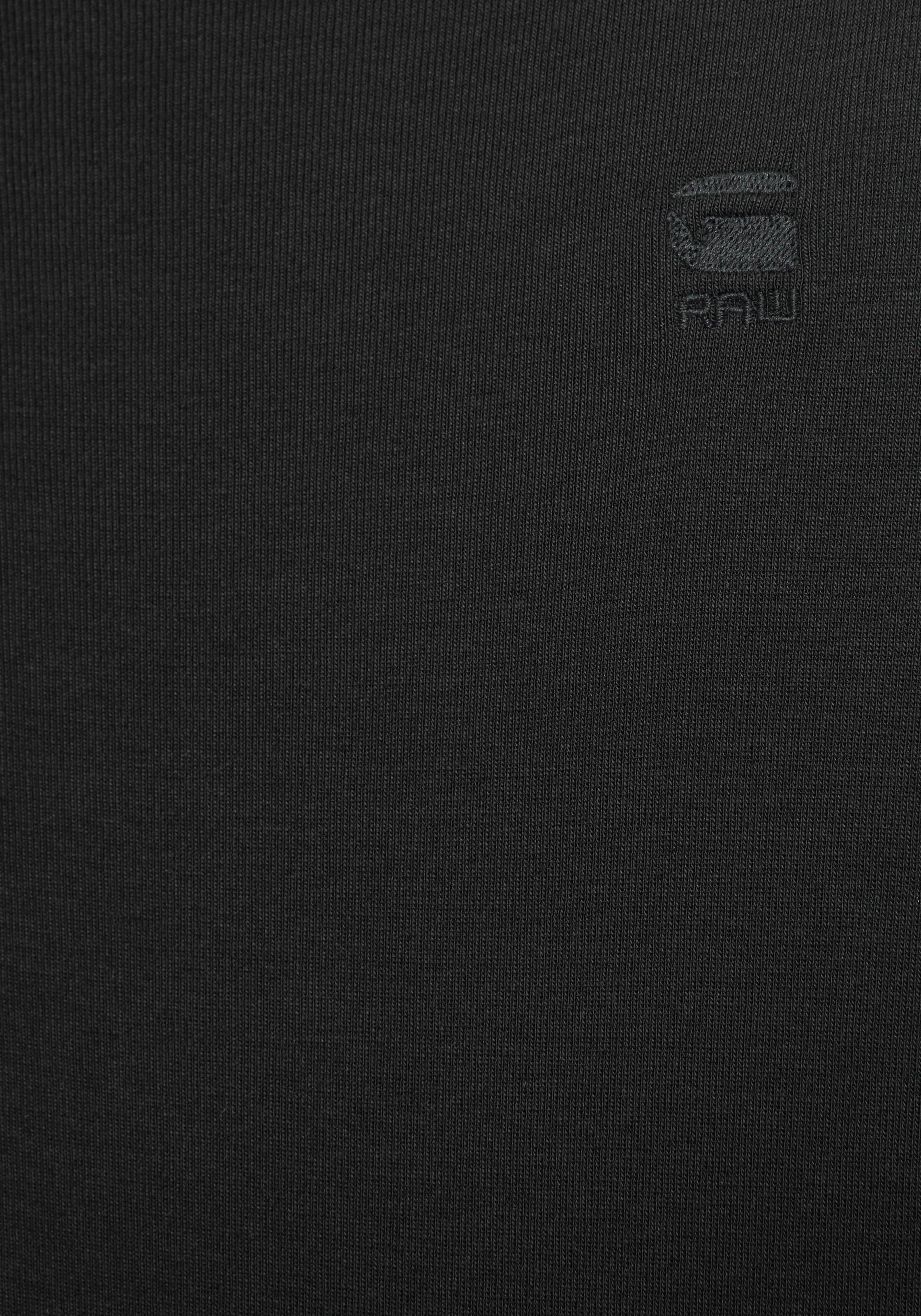 G-STAR Langarmshirt, Basic-Artikel aus blickdichter, hochwertiger Baumwollqualität