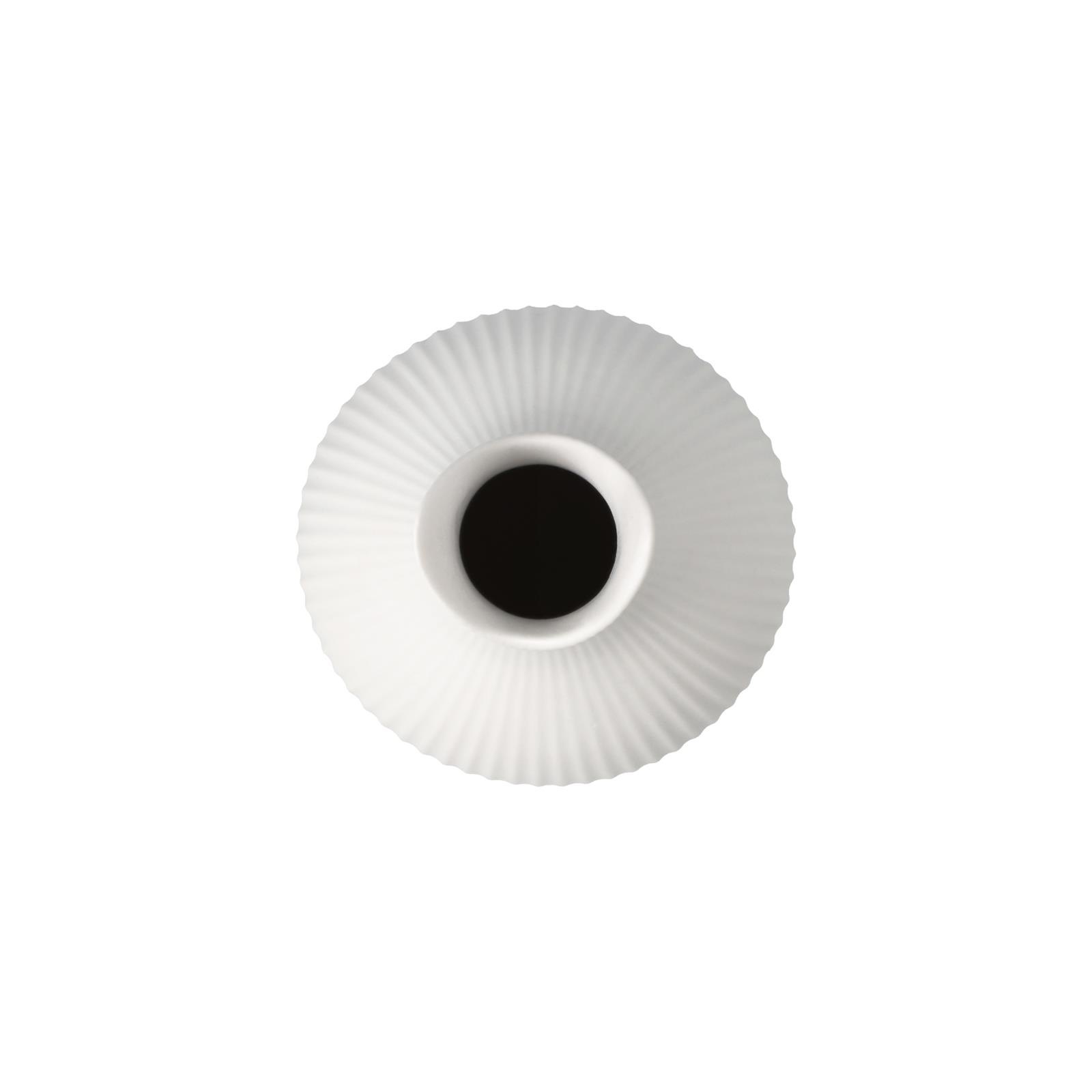 Goebel Dekovase »Vase Studio 8 Pure Raindrop 15 cm weiß« Abwischbar