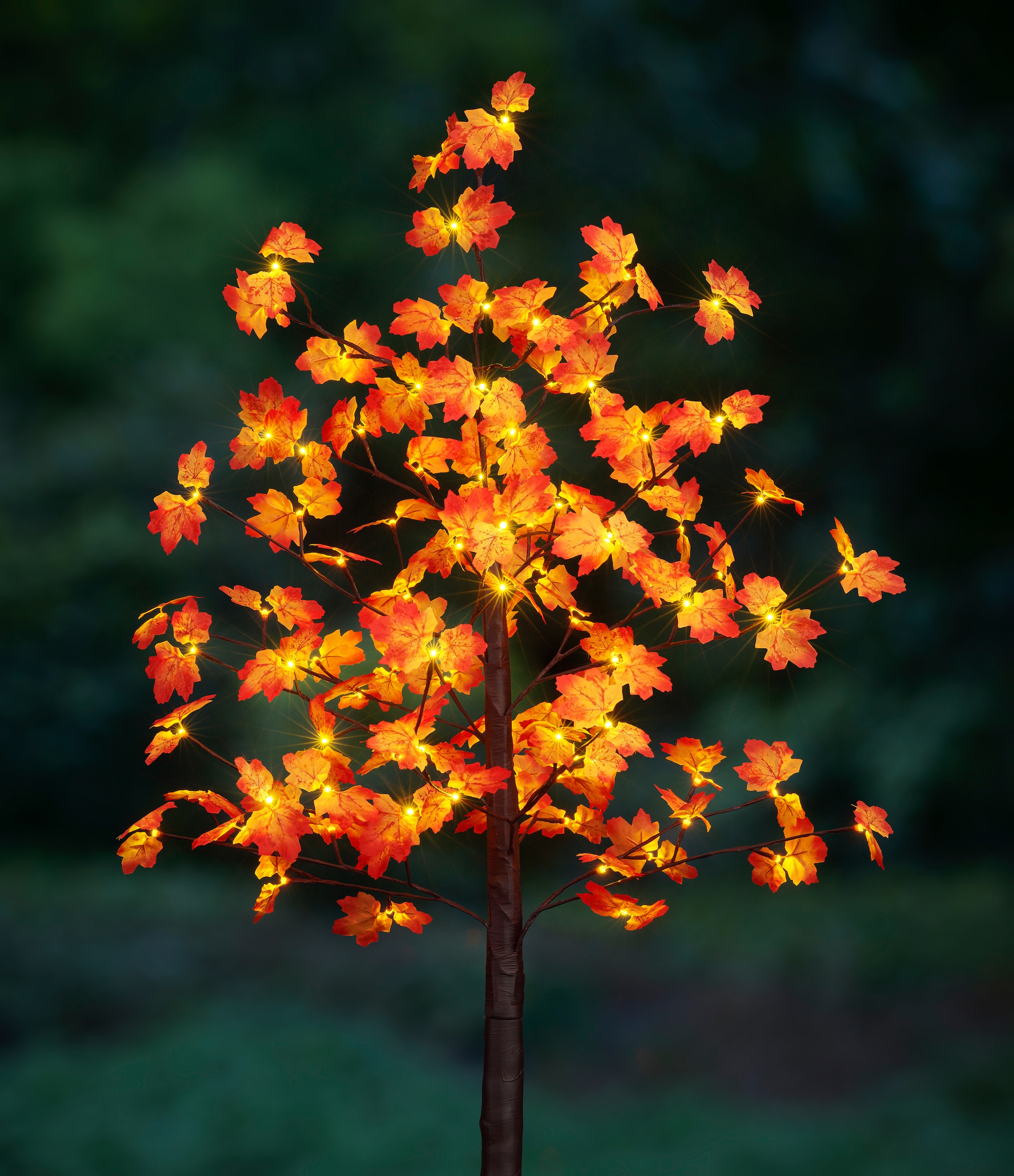 BONETTI LED Baum »Weihnachtsdeko«, mit Beleuchteter | online Deko- Ahornblättern Garantie mit 3 Herbstbaum XXL Jahren flammig-flammig, kaufen 96