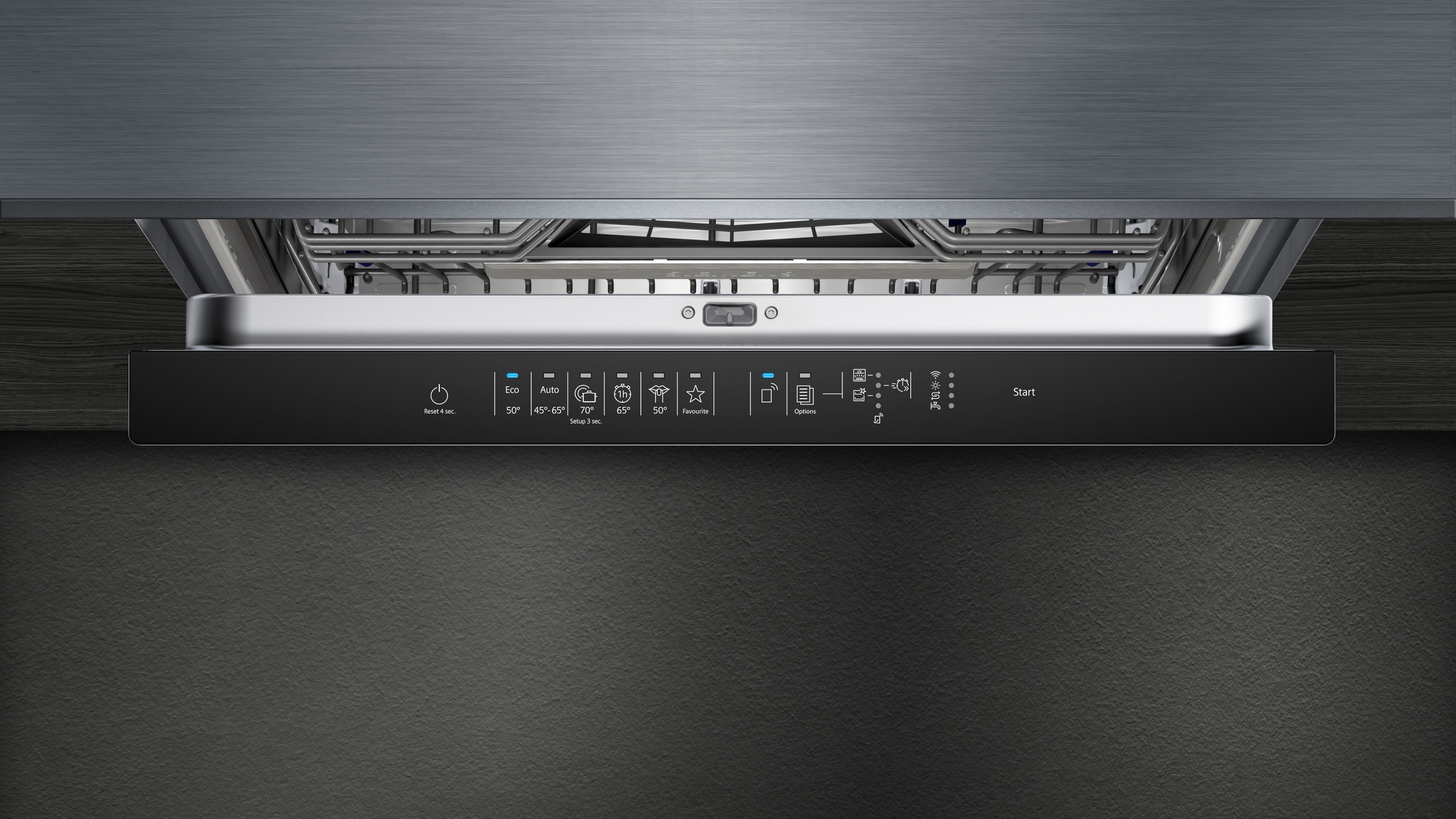 SIEMENS Unterbaugeschirrspüler iQ300 »SN13ES79CS«, 13 Maßgedecke