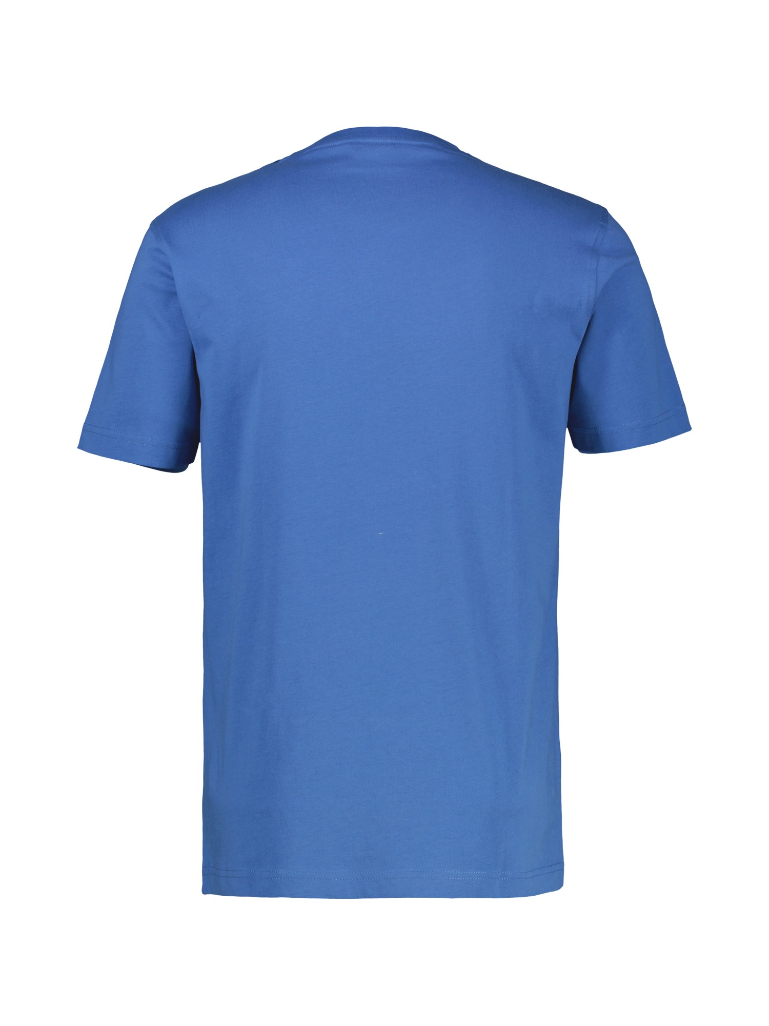 LERROS T-Shirt »LERROS Basic T-Shirt mit Logostitch, unifarben«