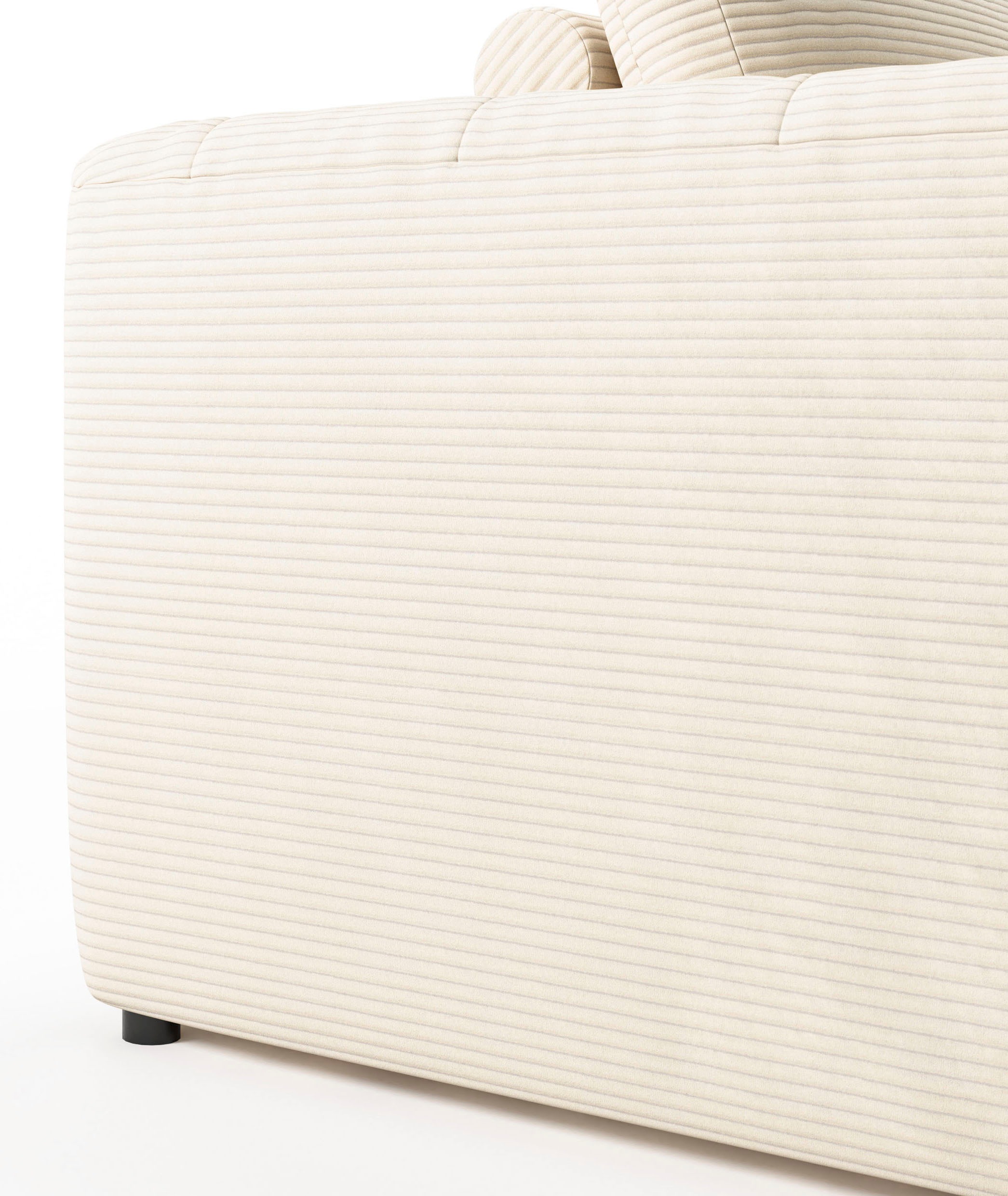 RAUM.ID 2,5-Sitzer »Cushid«, Modulsofa, bestehend aus 2 Teilen, Breite 268 cm