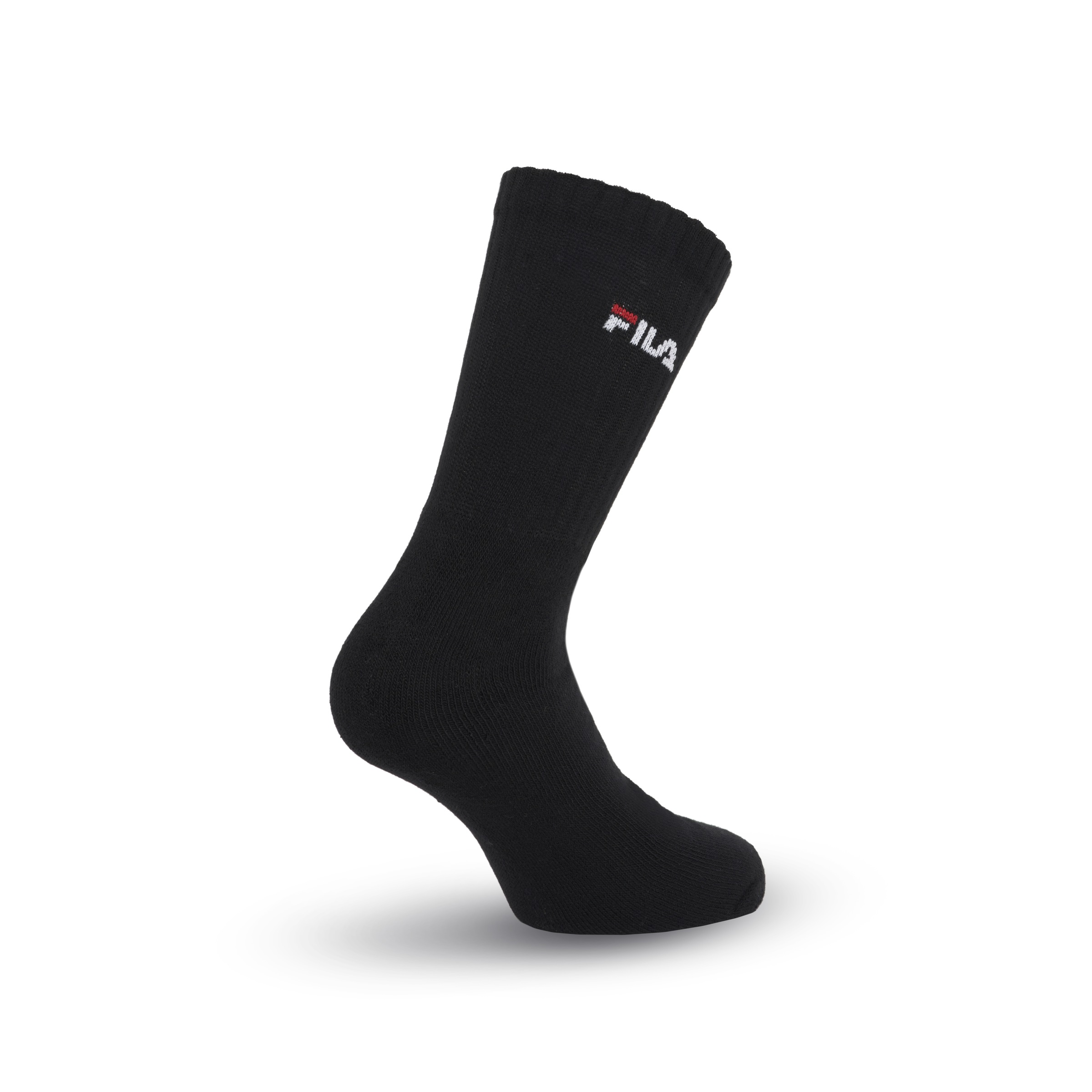 Fila Sportsocken »UNISEX CREW TENNIS FULL TERRY SOCKS«, (3 Paar), mit dezentem Logoschriftzug