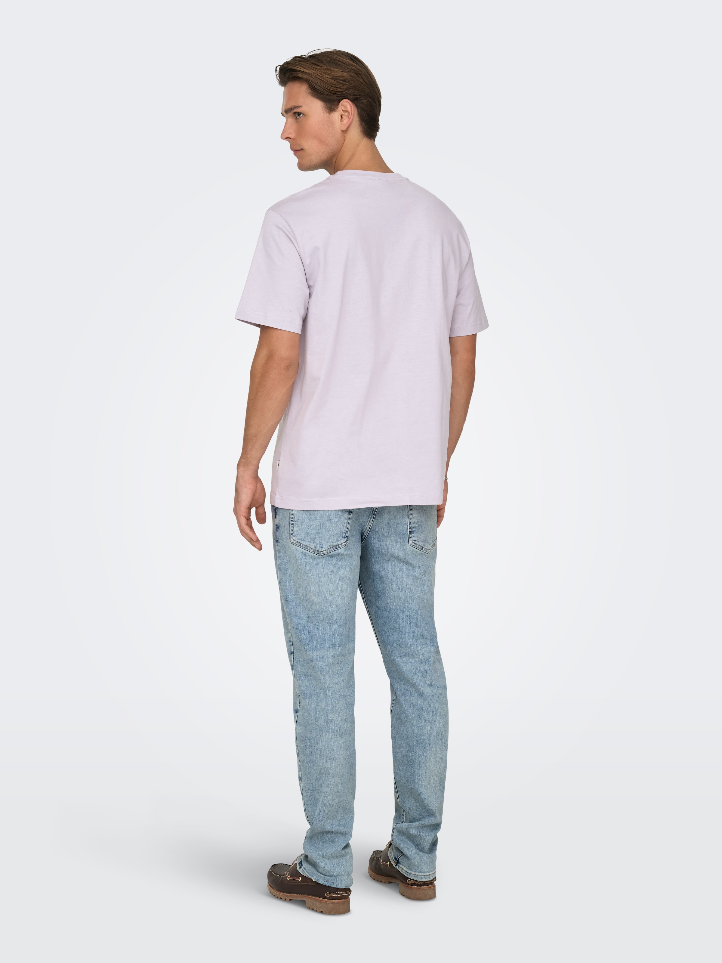 ONLY & SONS Rundhalsshirt »ONSFRED RLX SS TEE« Baumwolle, relaxed fit