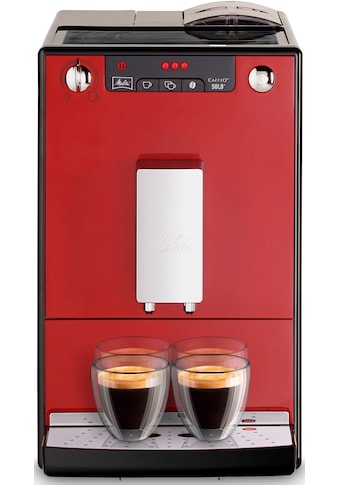 Kaffeevollautomat »Solo® E950-204, chili-red«, Perfekt für Café crème & Espresso, nur...