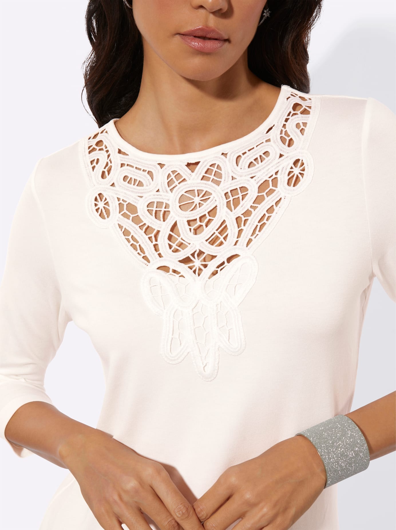 creation L 3/4-Arm-Shirt »Shirt« 1 tlg.