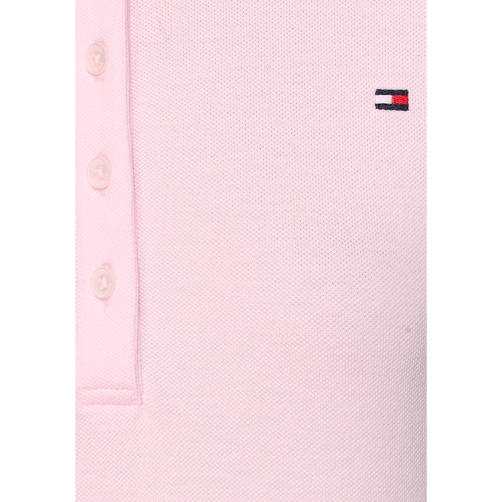 Tommy Hilfiger Poloshirt »HERITAGE SHORT SLEEVE SLIM POLO« mit Tommy Hilfiger Logo-Flag auf der Brust BA11718