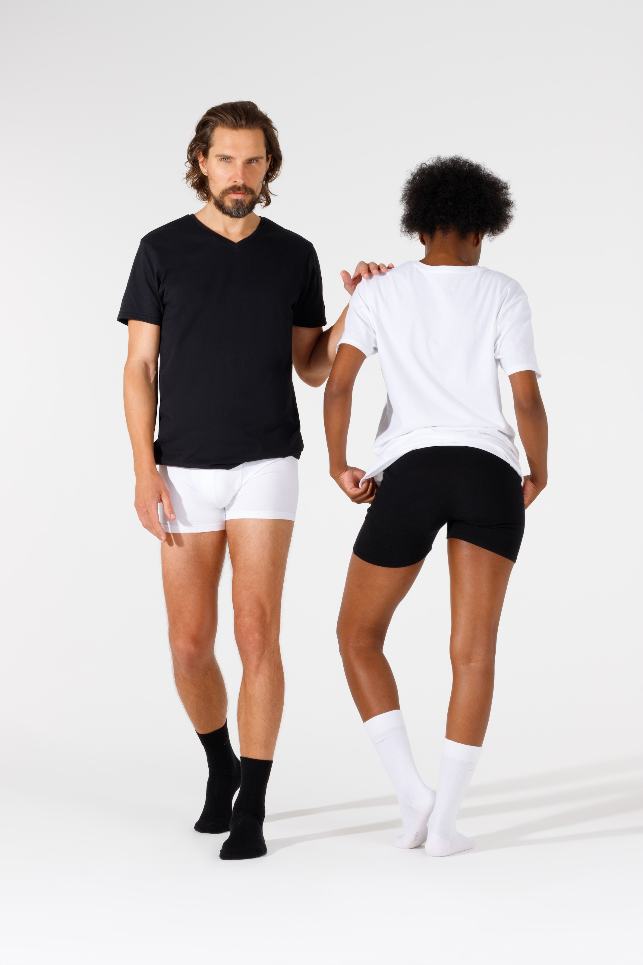 Camano Socken »ca-soft« 4 Paar,  mit verstärktem Fersen- und Zehenbereich