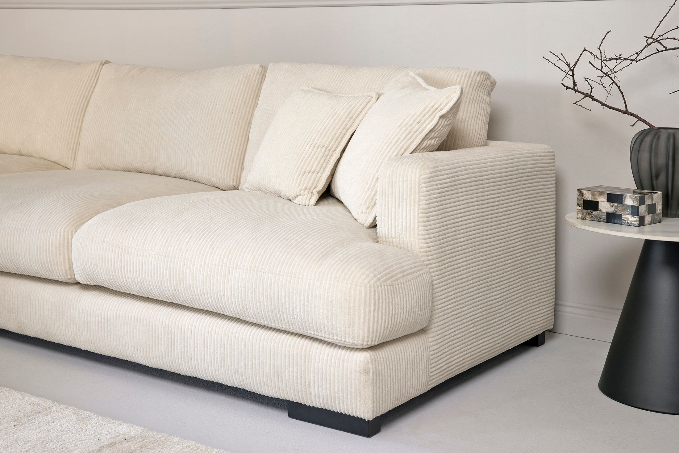 Jahnke Ecksofa »RELAX ASPEN CORNER« Platz für bis zu 5 Personen,Taschenfederkernpolsterung,L-Form,B:271 cm