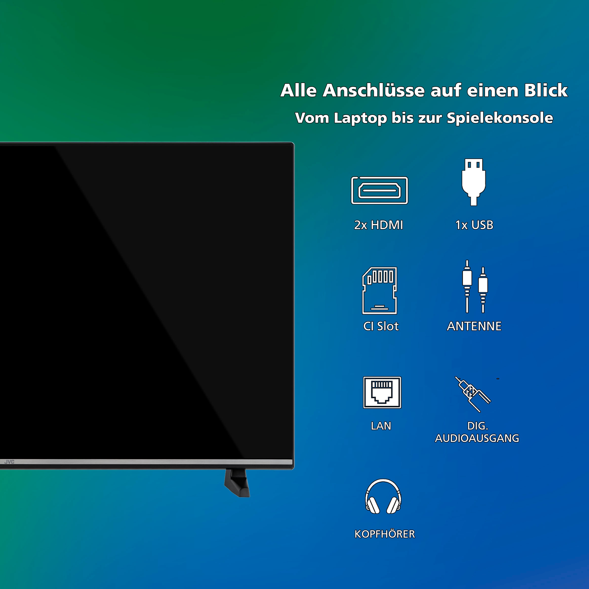 JVC LED-Fernseher »LT-40VDF5455«, Smart-TV