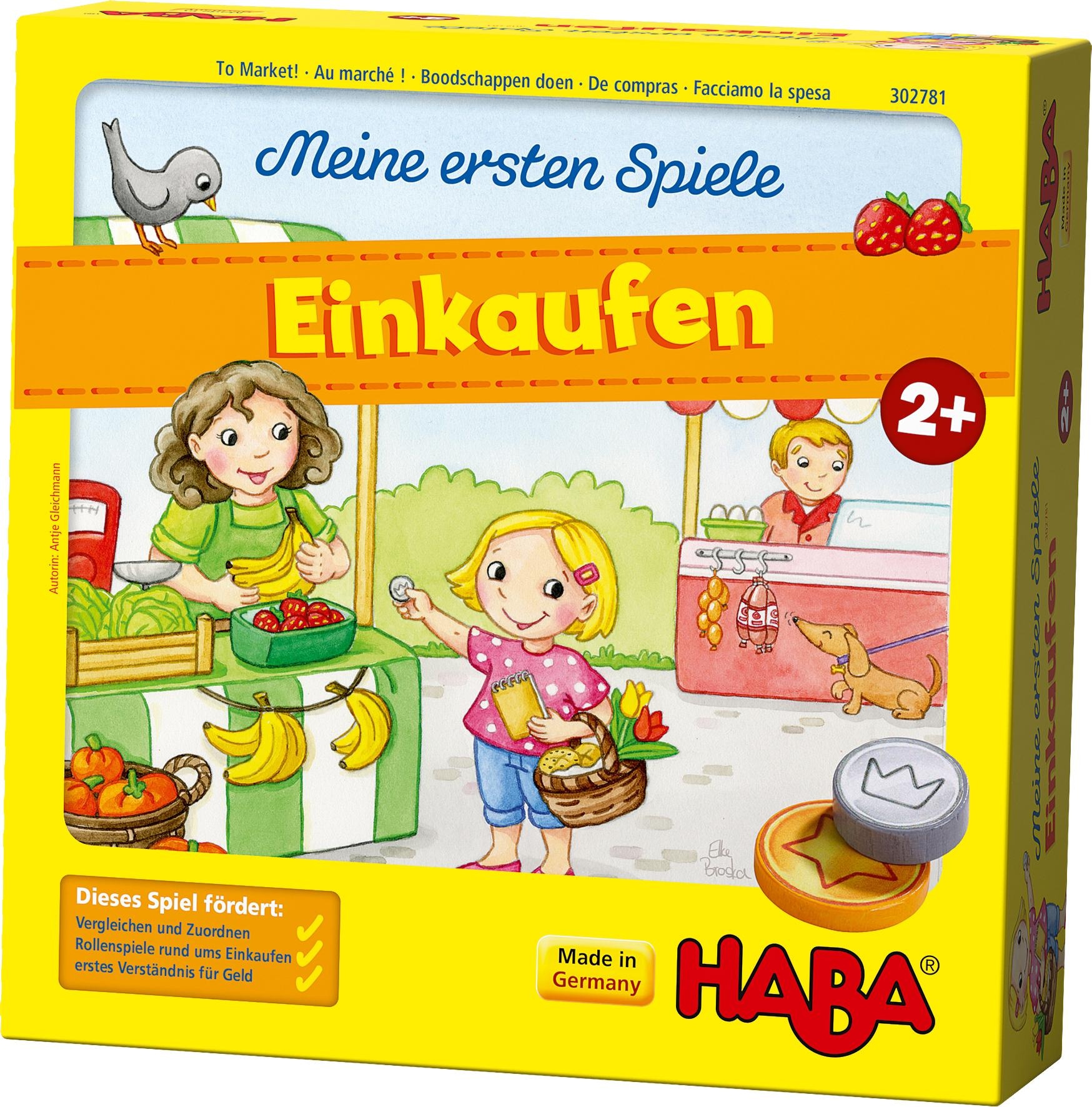 Haba Spiel »Meine ersten Spiele - Einkaufen«, Made in Germany
