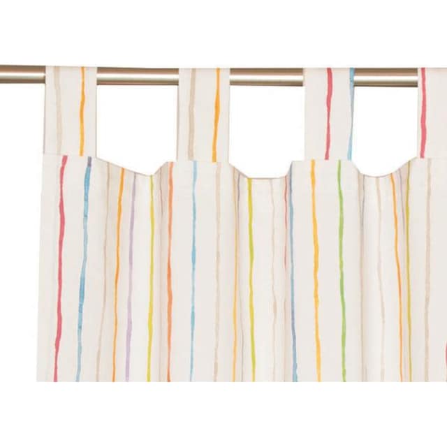 Esprit Vorhang »E-Zoo«, (1 St.), HxB: 250x140, bedruckt mit bunten Streifen  online kaufen