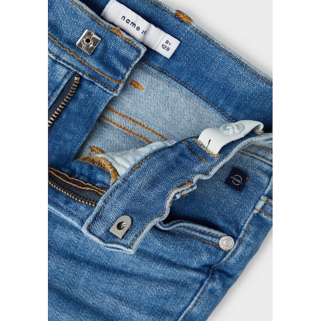Name It Slim-fit-Jeans »NKMTHEO XSLIM JEANS 1410-UR NOOS«, mit Destroyed  Effekt bei ♕