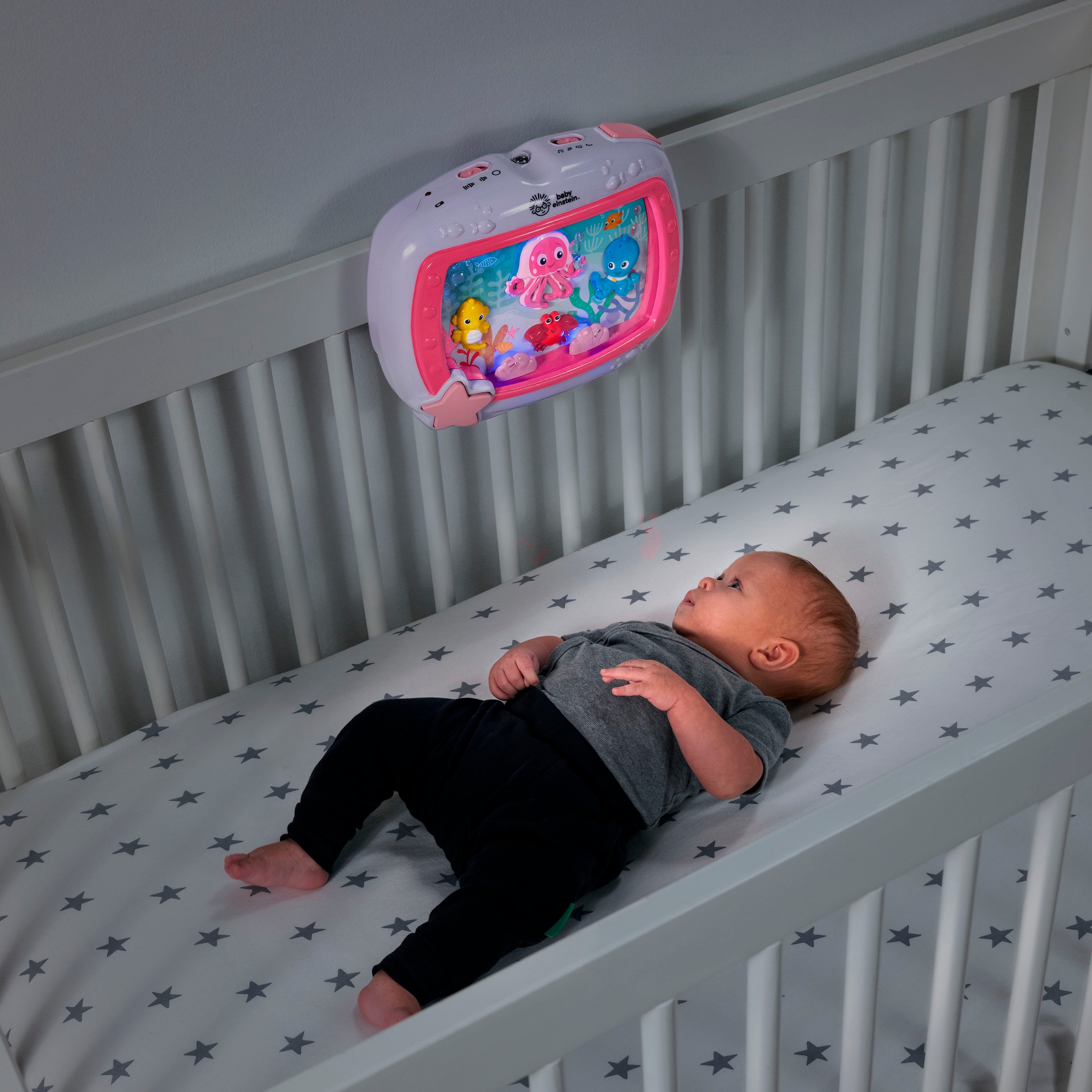Baby Einstein Nachtlicht »Schlummerlicht Sea Dreams« LED-Modul blau inklusive Fernbedienung