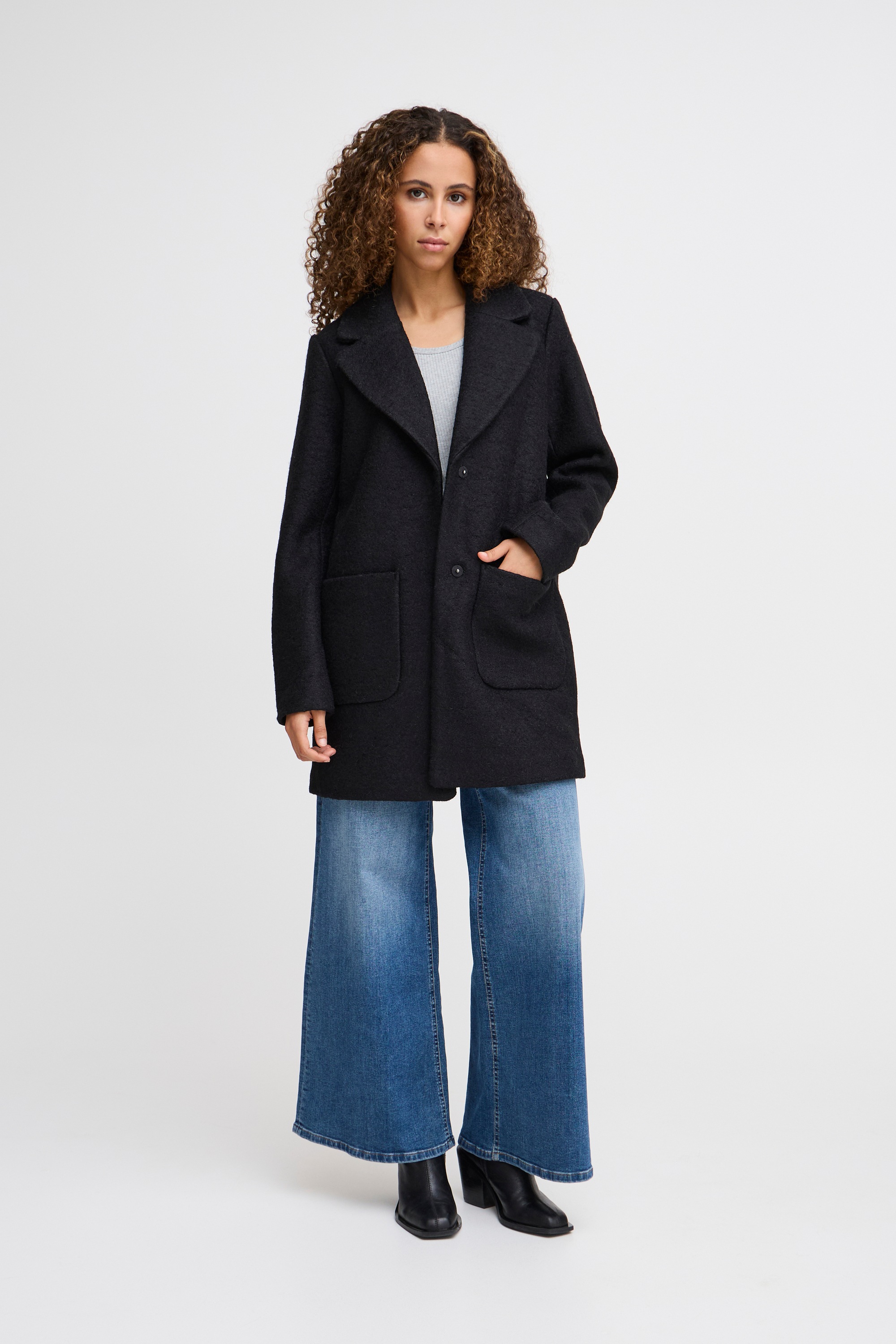 Ichi Wintermantel »Damen Jacke IHSTIPA«