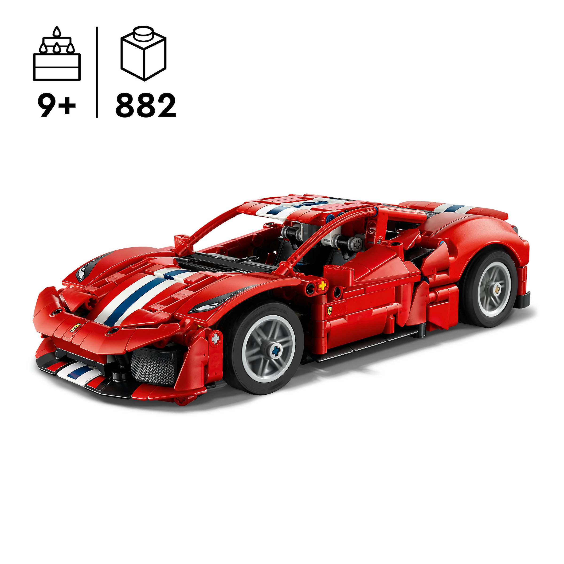 LEGO® »Ferrari 488 Pista Auto (42235), LEGO Technic« Made in Europe