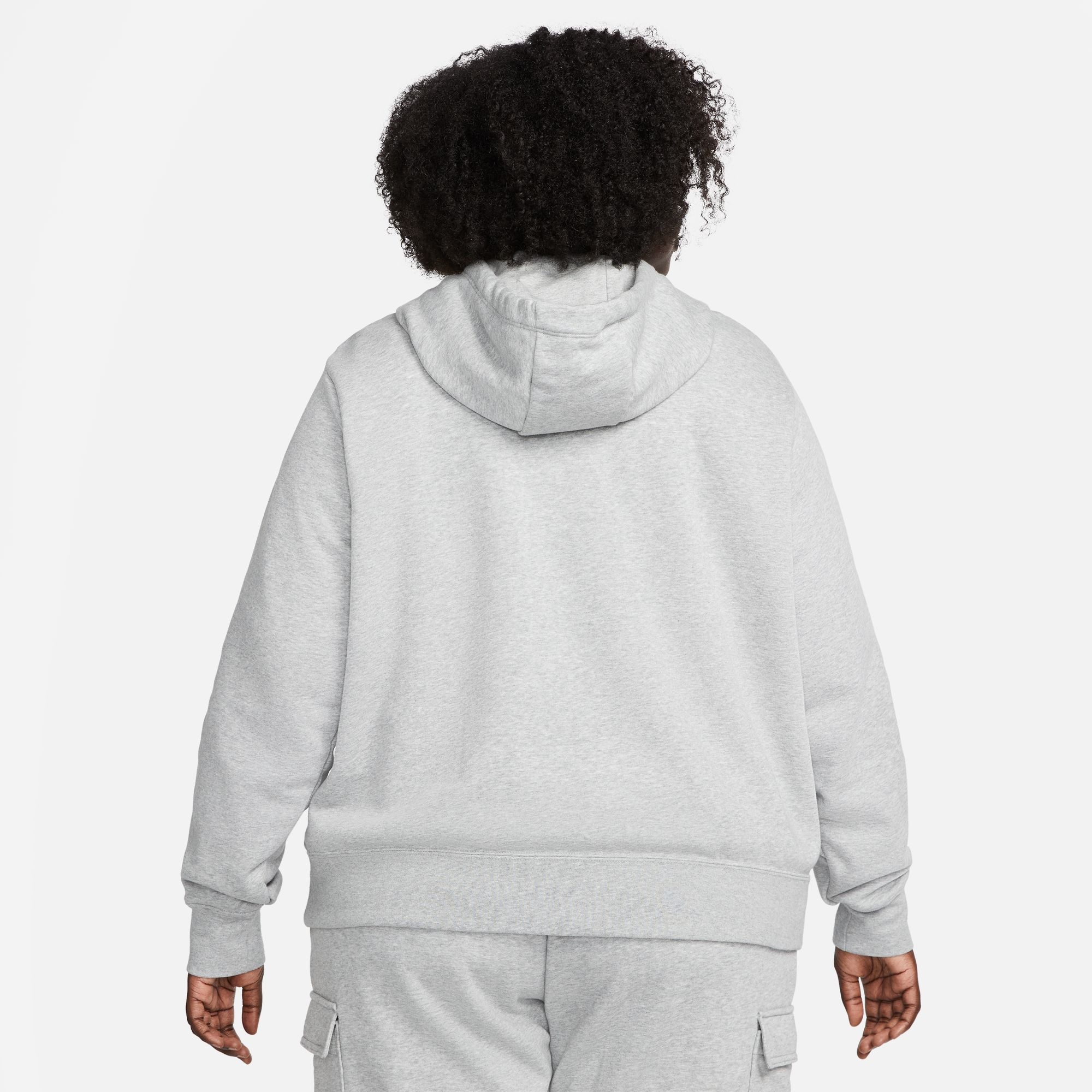 Nike Sportswear Kapuzensweatshirt »CLUB FLEECE WOMEN'S PULLOVER HOODIE (PLUS SIZE)«