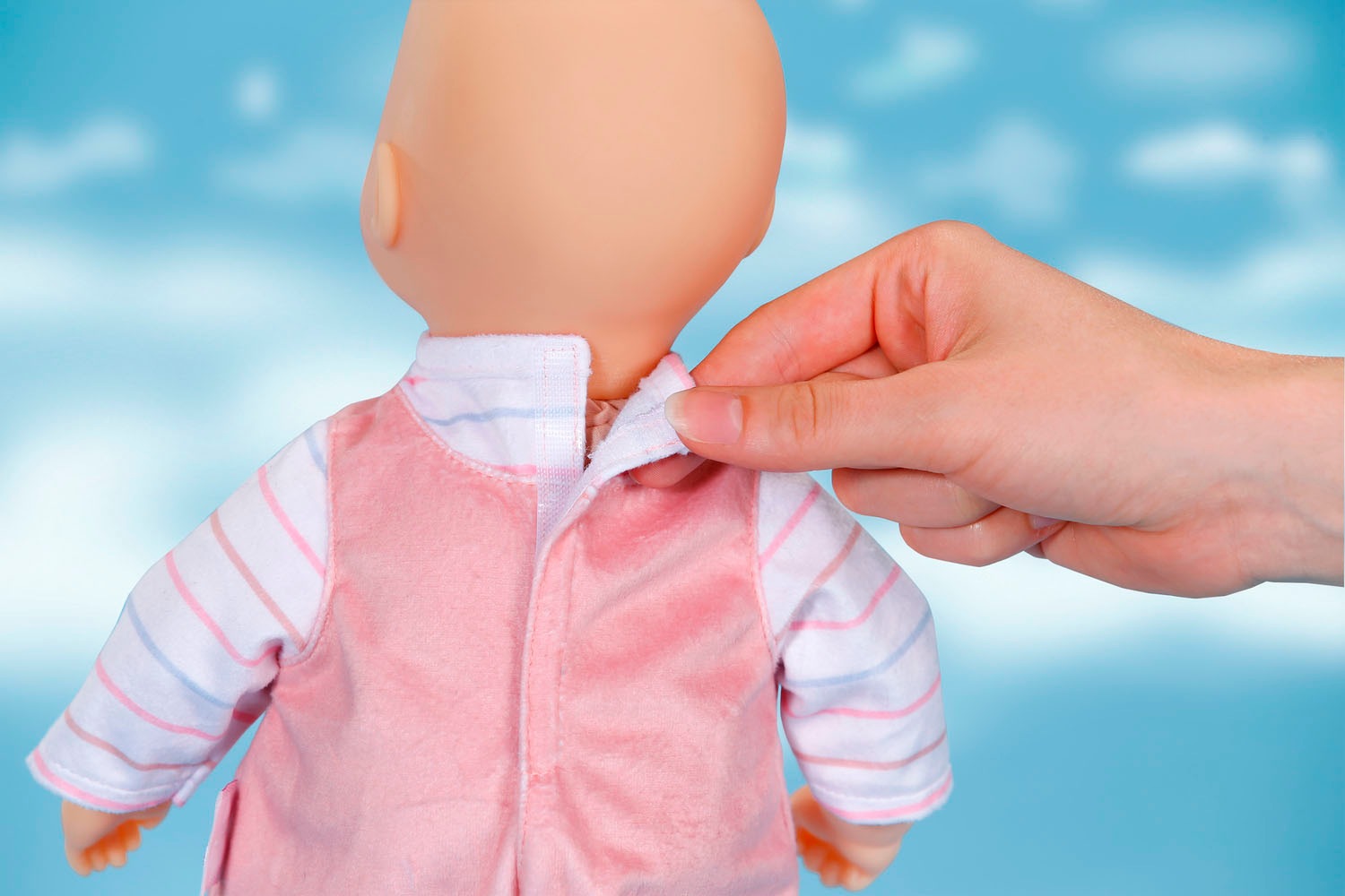 Baby Born Puppenkleidung »Strampler Aprikose 36 cm«