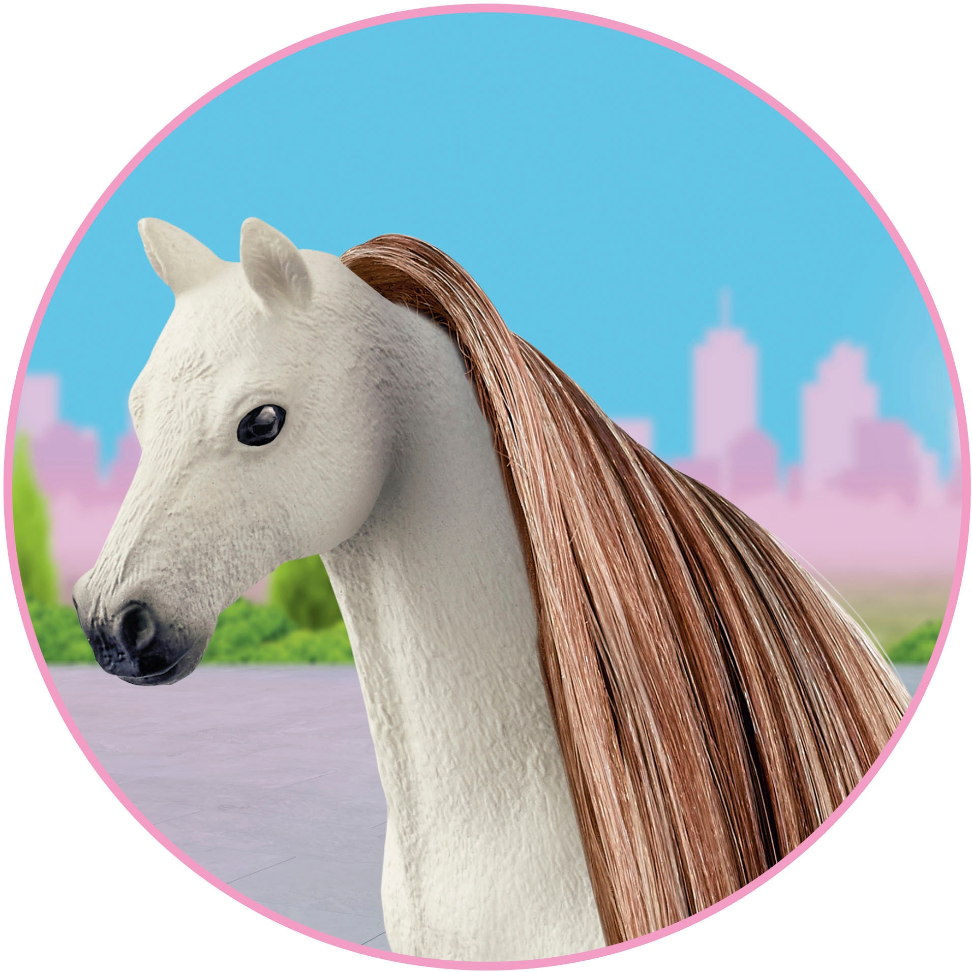 Schleich® Spielfigur »HORSE CLUB SOFIA’S BEAUTIES, Haare für Horses, Brown-Gold (42653)«, Zubehör für die Schleich Beauty Horses