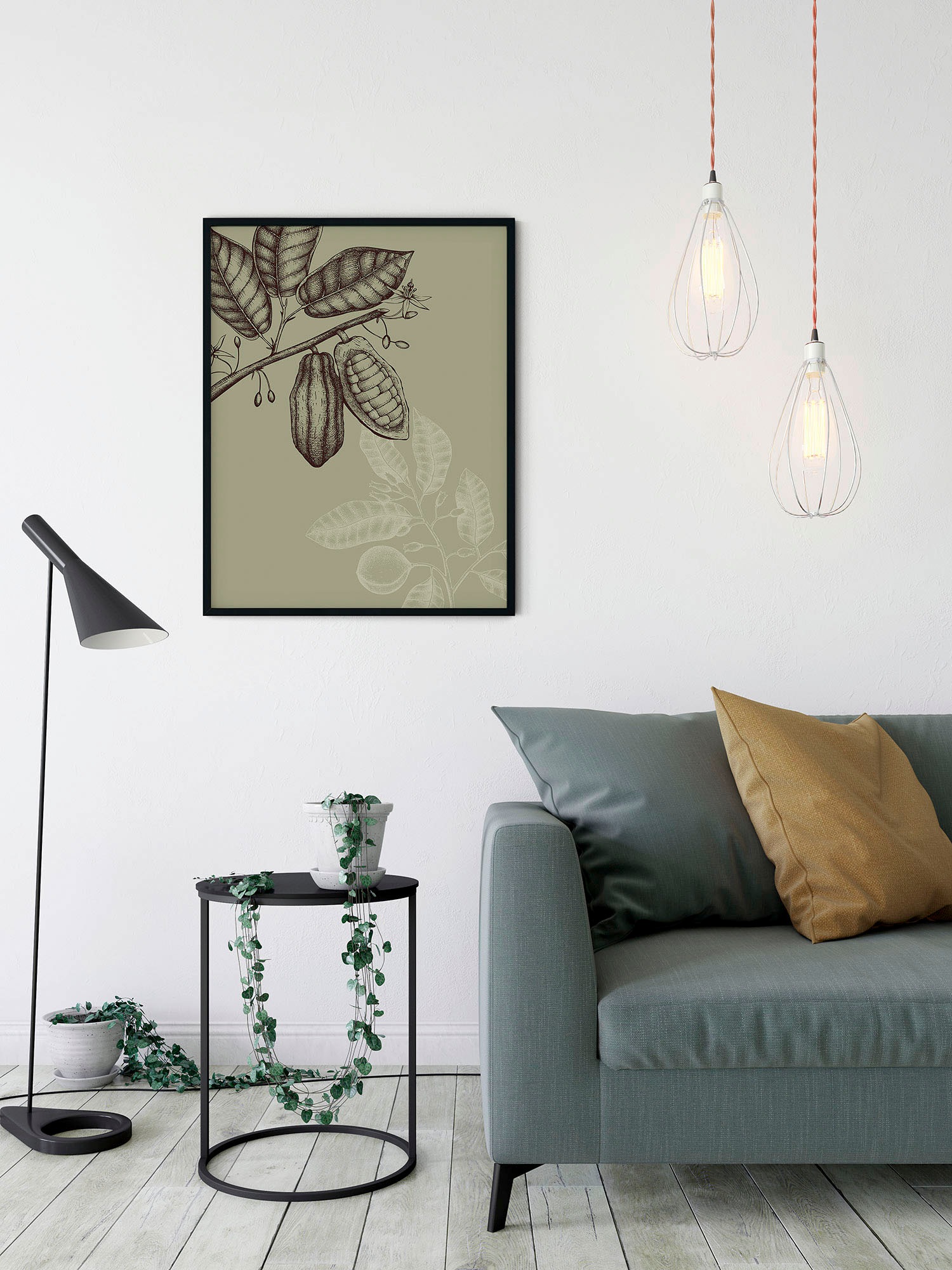 Komar Wandbild »Wild Cocoa«, (1 St.), Deutsches Premium-Poster Fotopapier mit seidenmatter Oberfläche und hoher Lichtbeständigkeit. Für fotorealistische Drucke mit gestochen scharfen Details und hervorragender Farbbrillanz.