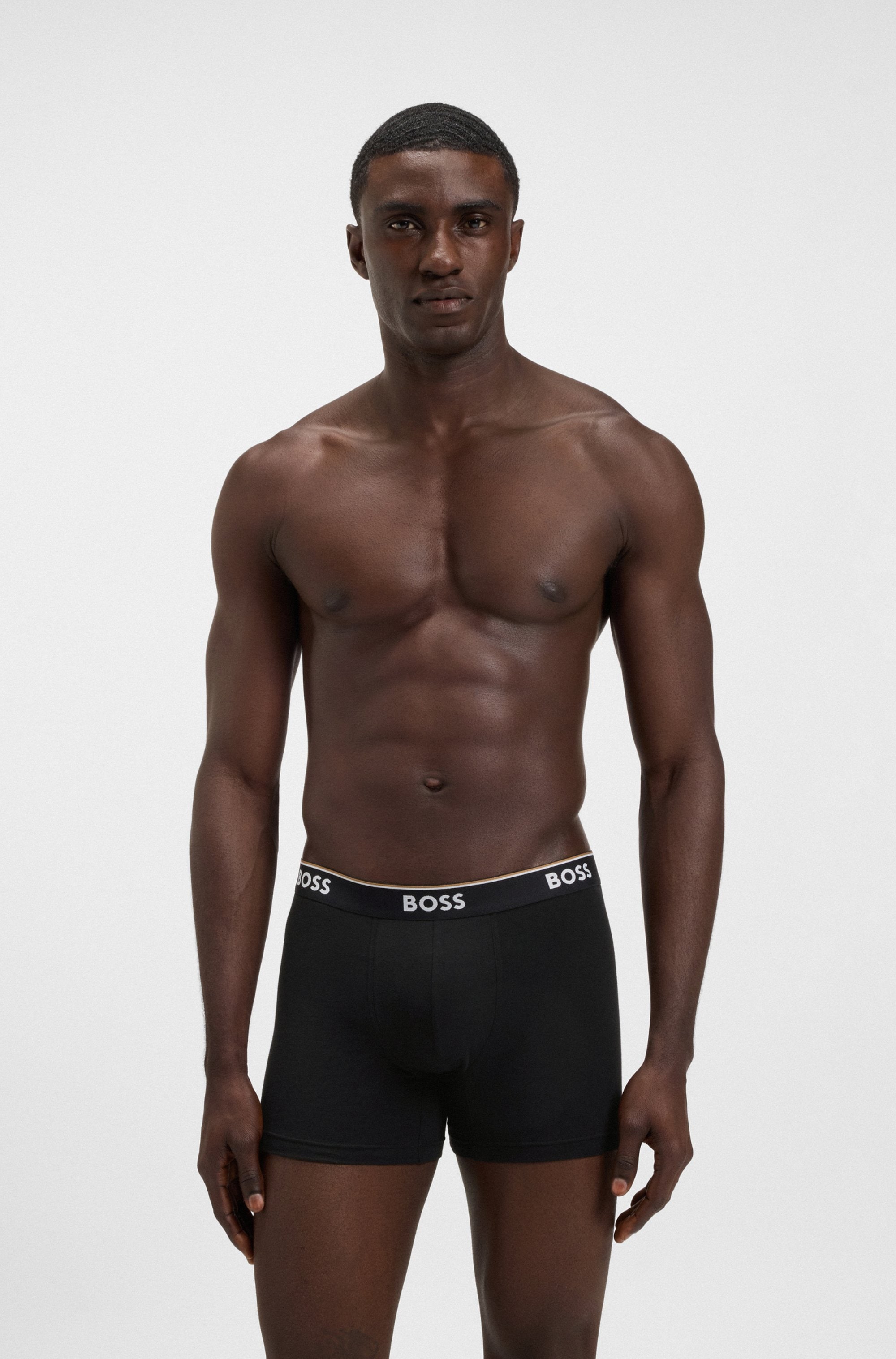 BOSS Boxershorts »BoxerBr 3P Power«, (3 St.)