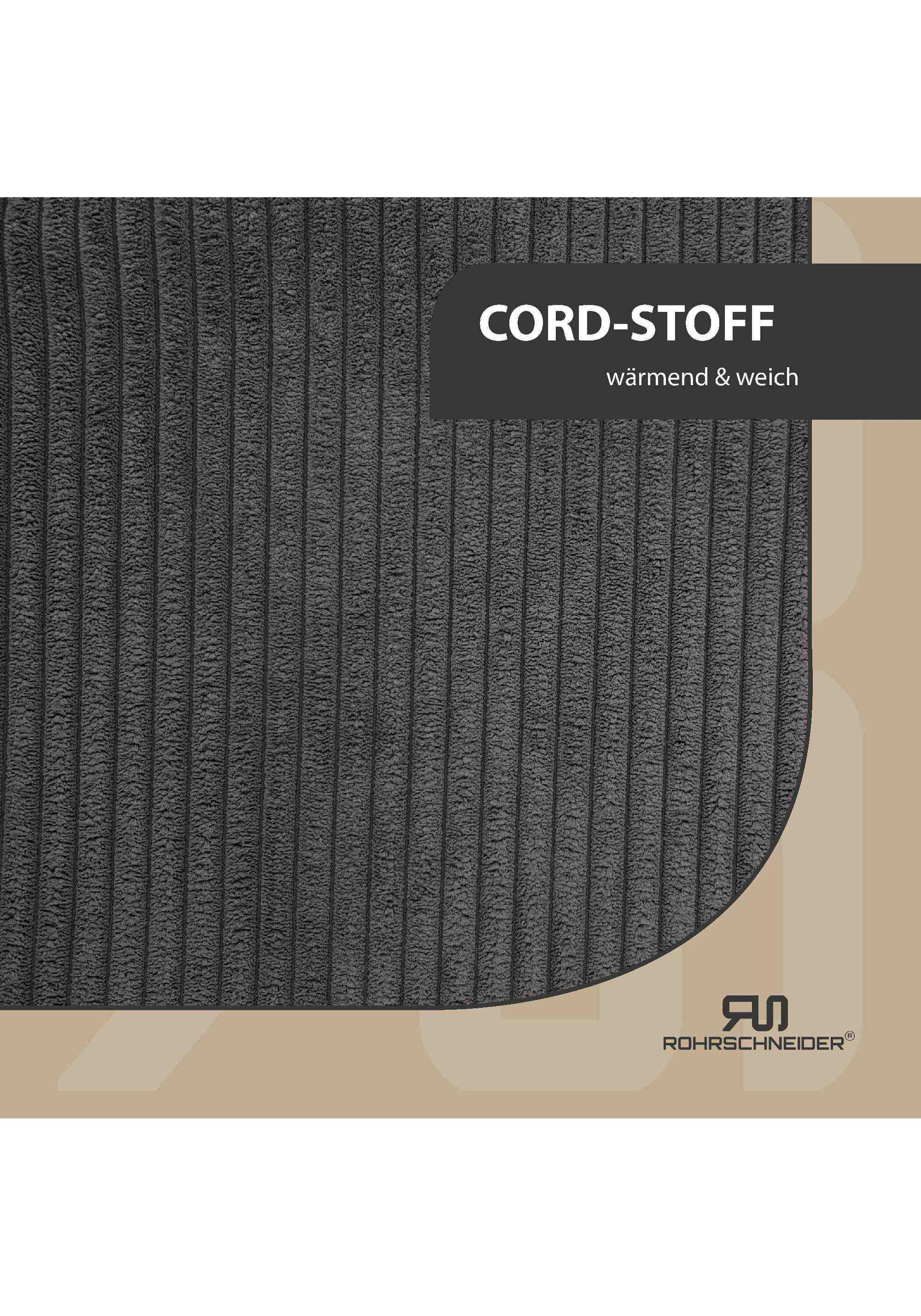 Rohrschneider Tierbett »Tierbetten Hundebett Cord 1er Pack«