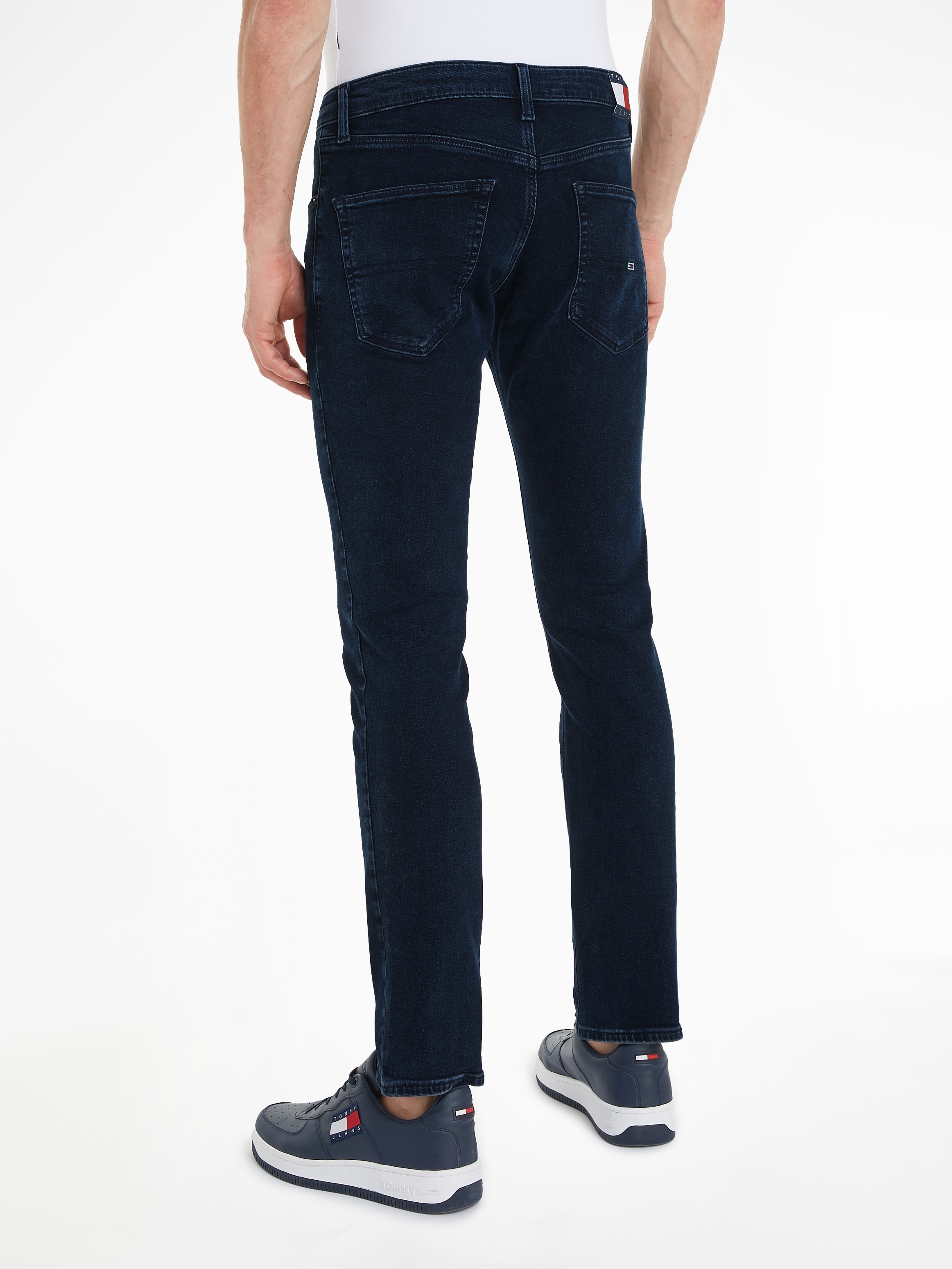 Tommy Jeans Slim-fit-Jeans »SCANTON SLIM«, mit Logoprägung