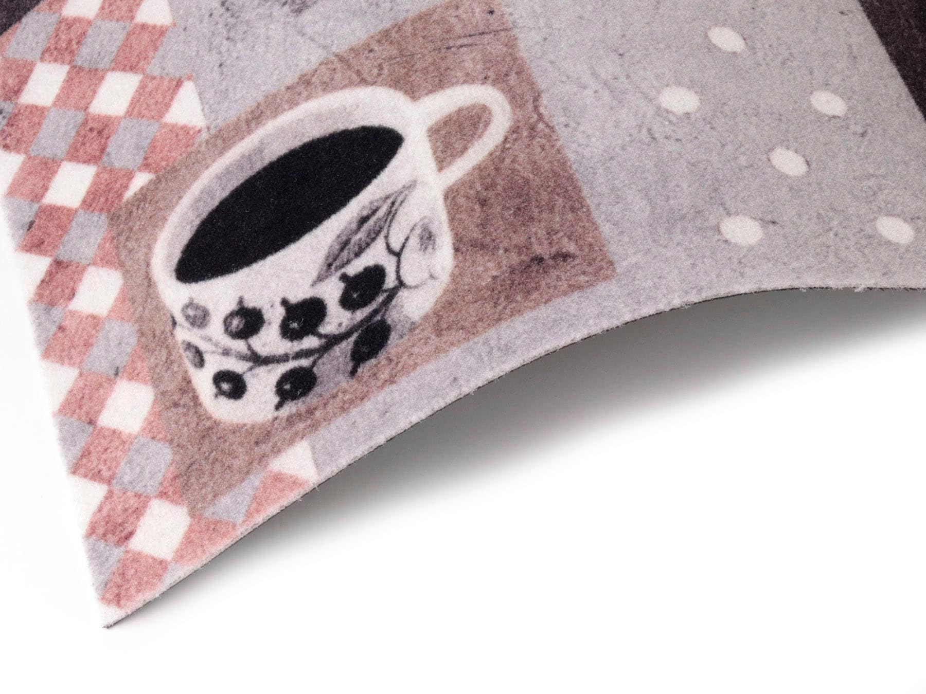 waschbar, CAFE«, »BON kaufen rechteckig, & Küche rutschhemmend, online Primaflor-Ideen Kaffee, Küchenläufer Schriftzug mit Motiv Textil in