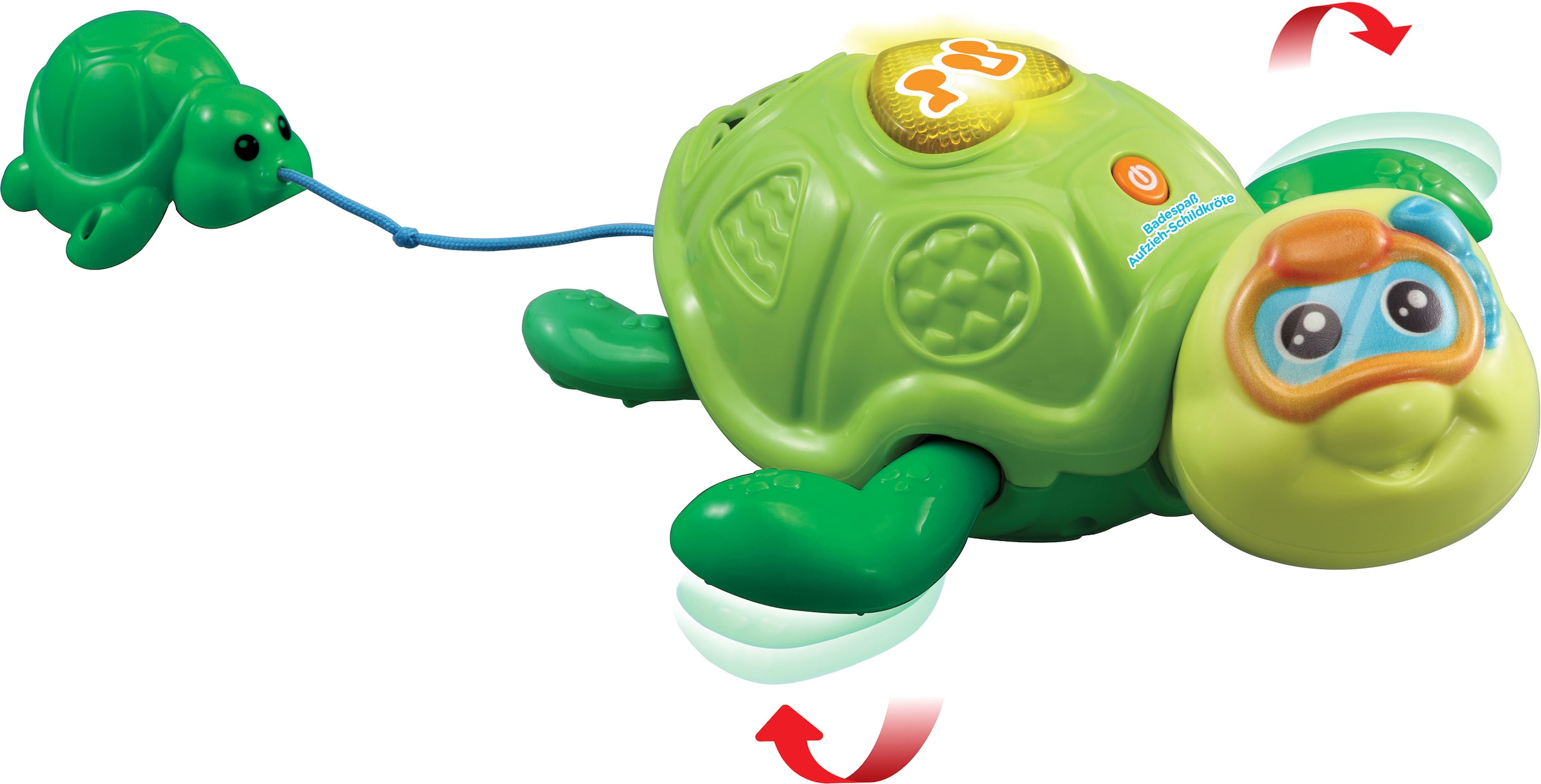 Vtech® Badespielzeug »VTechBaby, Badespaß Aufzieh-Schildkröte«, mit Soundeffekten