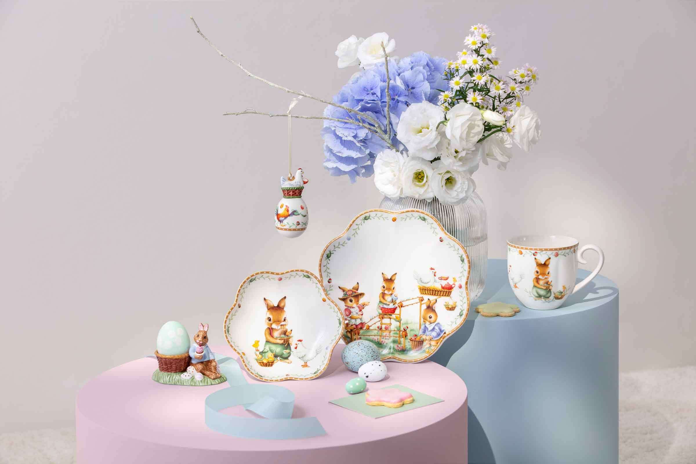 Villeroy & Boch Dekofigur »Jahresei 2026 Easter Edition ø 4,6 cm bunt«