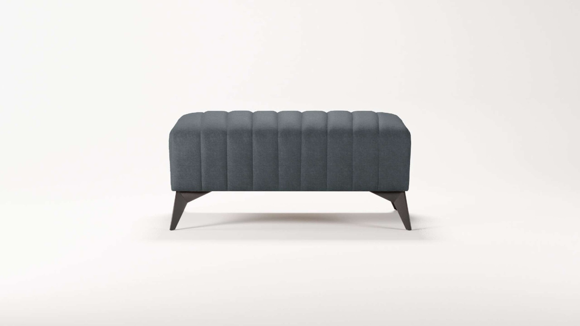 Places of Style Polsterhocker »MATTHEW Sitzhocker, Maße B/T/H: B/T/H: 90/60/43 cm«, Steppung