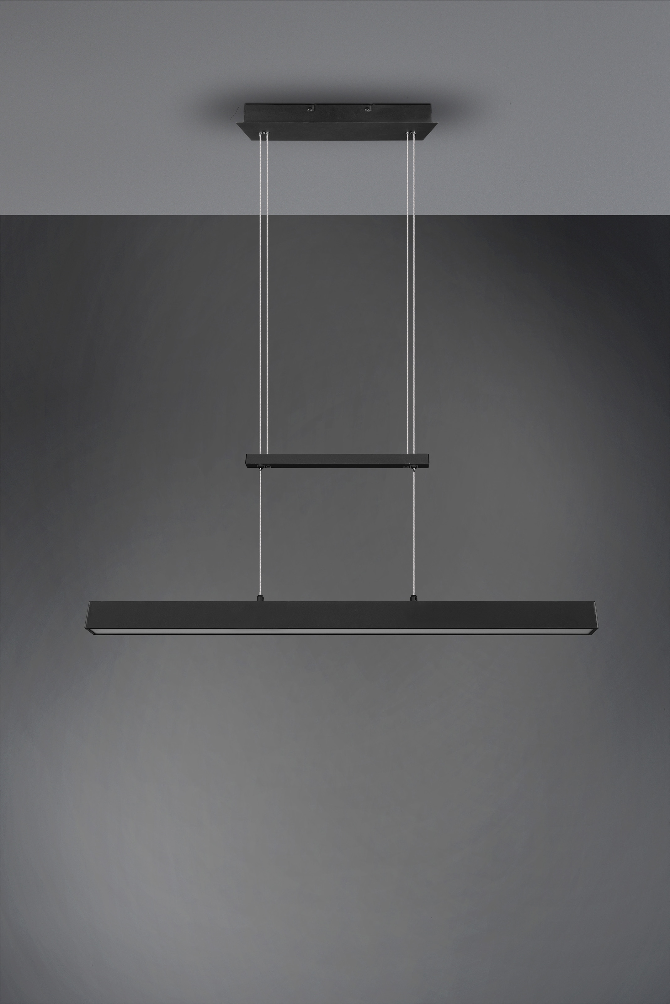 REALITY Leuchten LED Pendelleuchte »PAROS«, 1 flammig, Leuchtmittel LED-Modul | LED fest integriert, über Wandschalter dimmbar, höhenverstellbar, up and down Beleuchtung