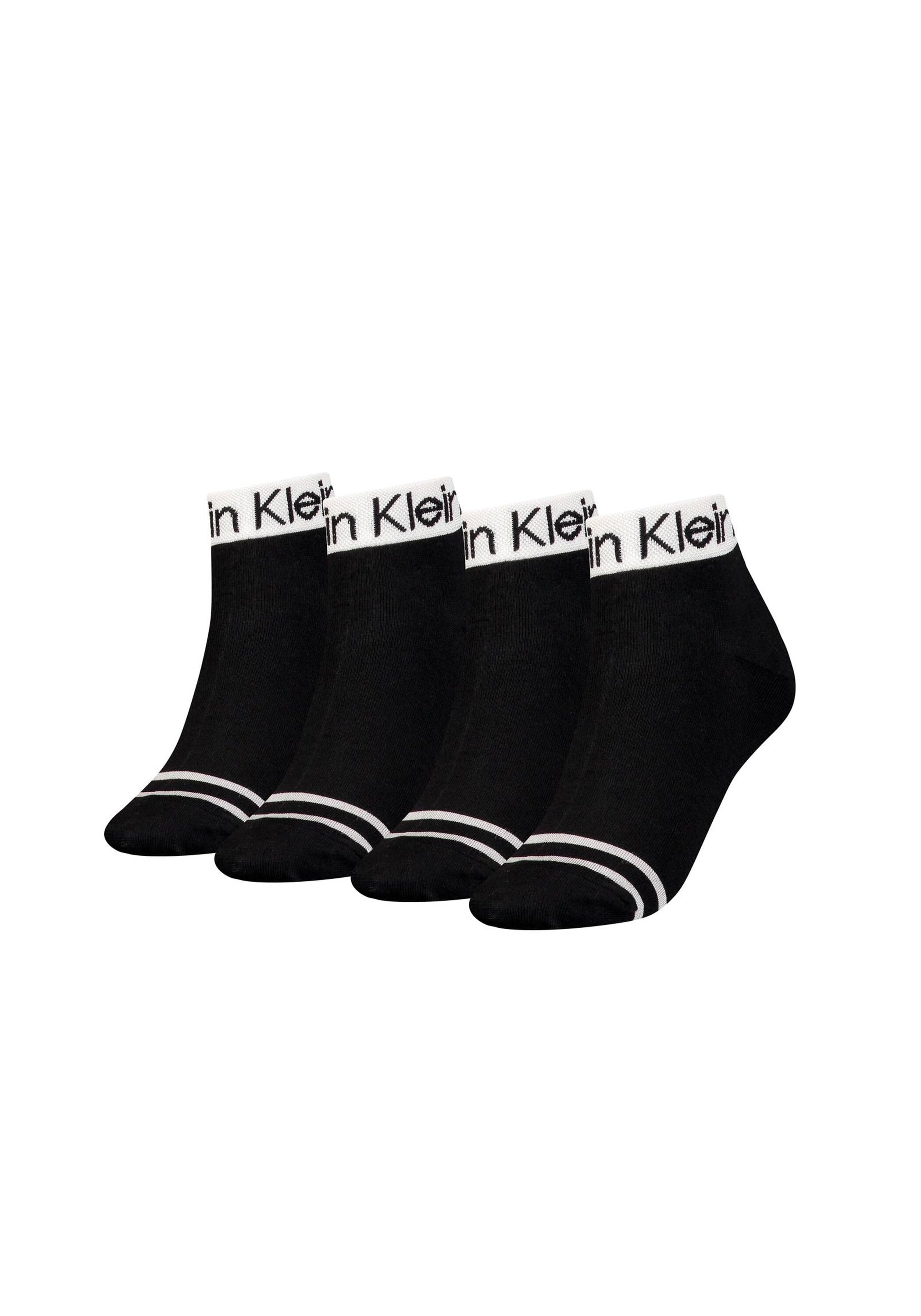 Sneakersocken »Socken CK Women Quarter LOGO WELT ZOEY 4P ECOM 4er Pack«