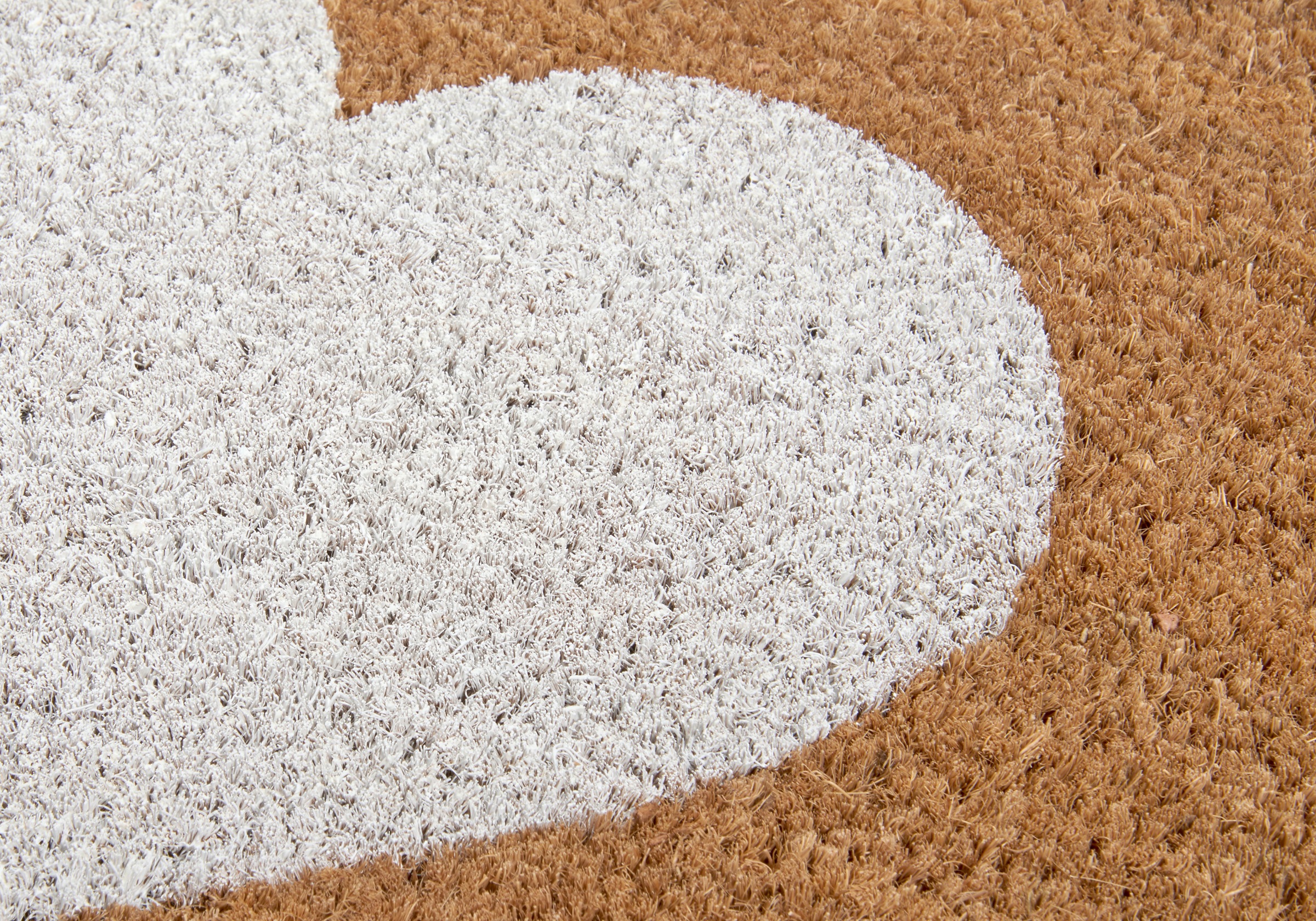HANSE Home Fußmatte »Mix Mats Kokos Heart, Türmatte«, rechteckig, 15 mm Höhe, Kokos, Schmutzfangmatte, Outdoor, Rutschfest, Innen, Kokosmatte, Flur