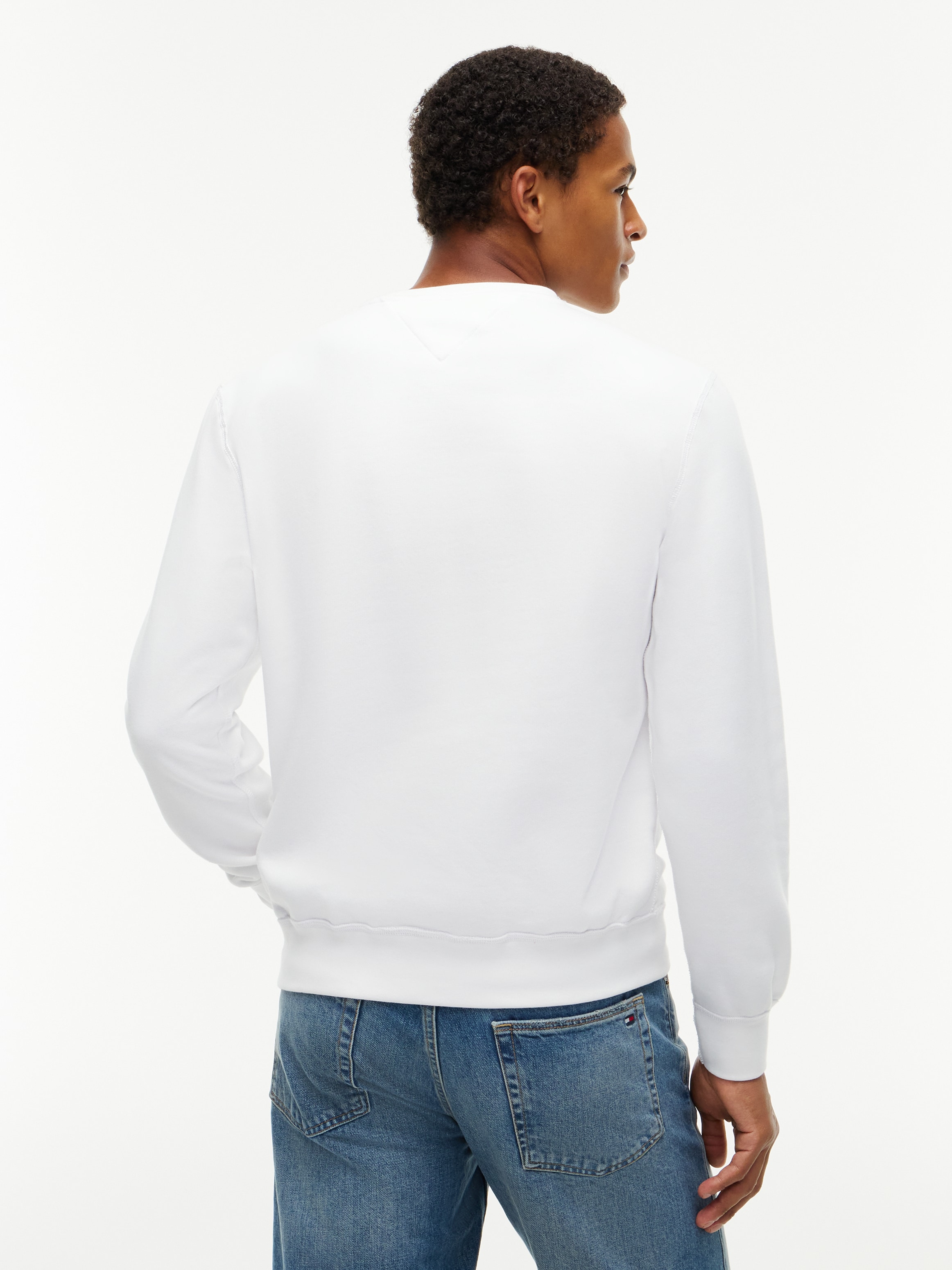 Tommy Hilfiger Sweatshirt »ESSENTIAL FLEECE CREWNECK«, mit Tommy Hilfiger Logostickerei, Regular Fit
