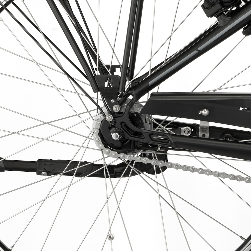 FISCHER Fahrrad E-Bike »CITA 4.1i«, 7 Gang, Shimano, Nexus, Mittelmotor 250 W, (mit Rahmenschloss)