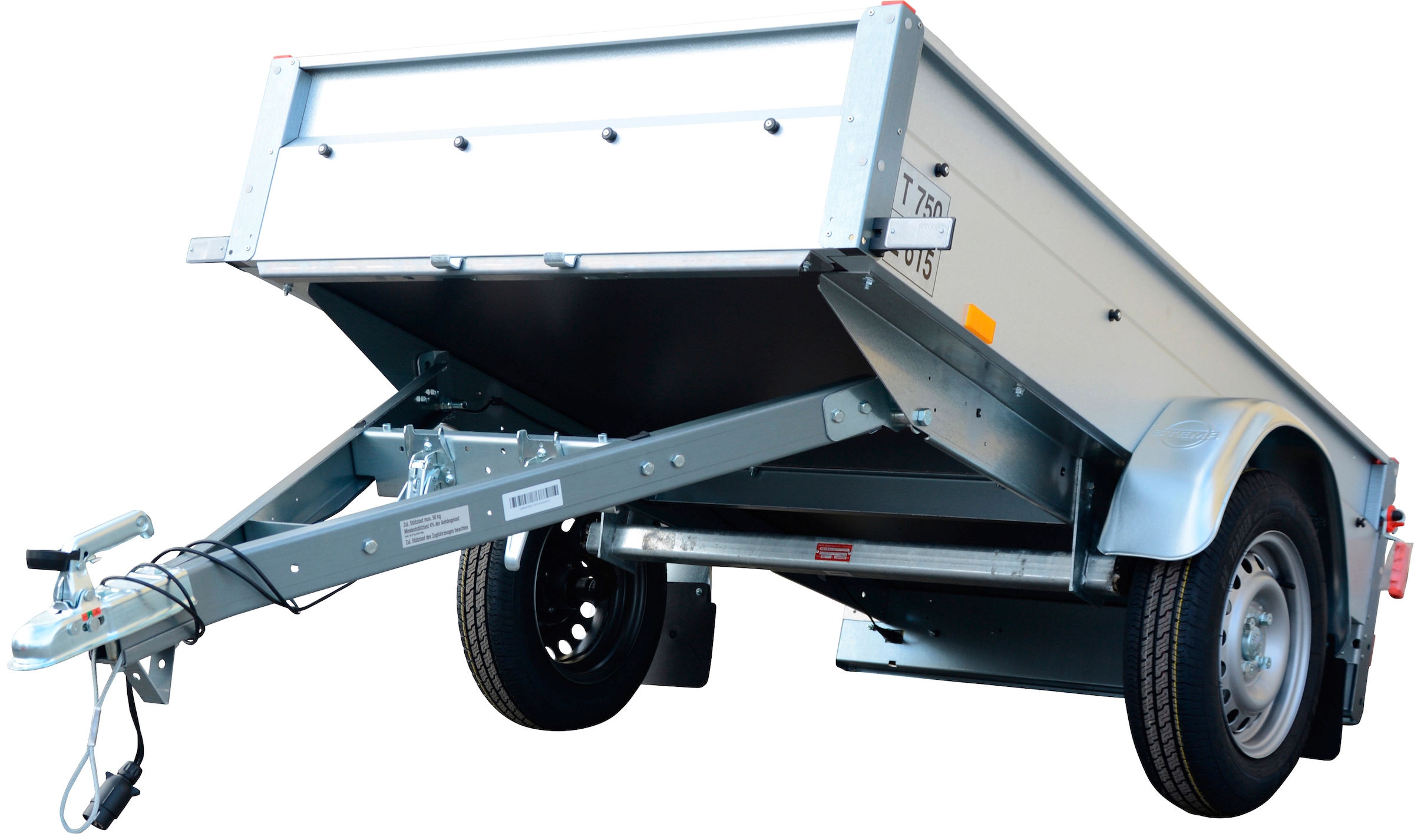 STEMA PKW-Anhänger »Basic 750 mit Kippdeichsel« Einachser ungebremst