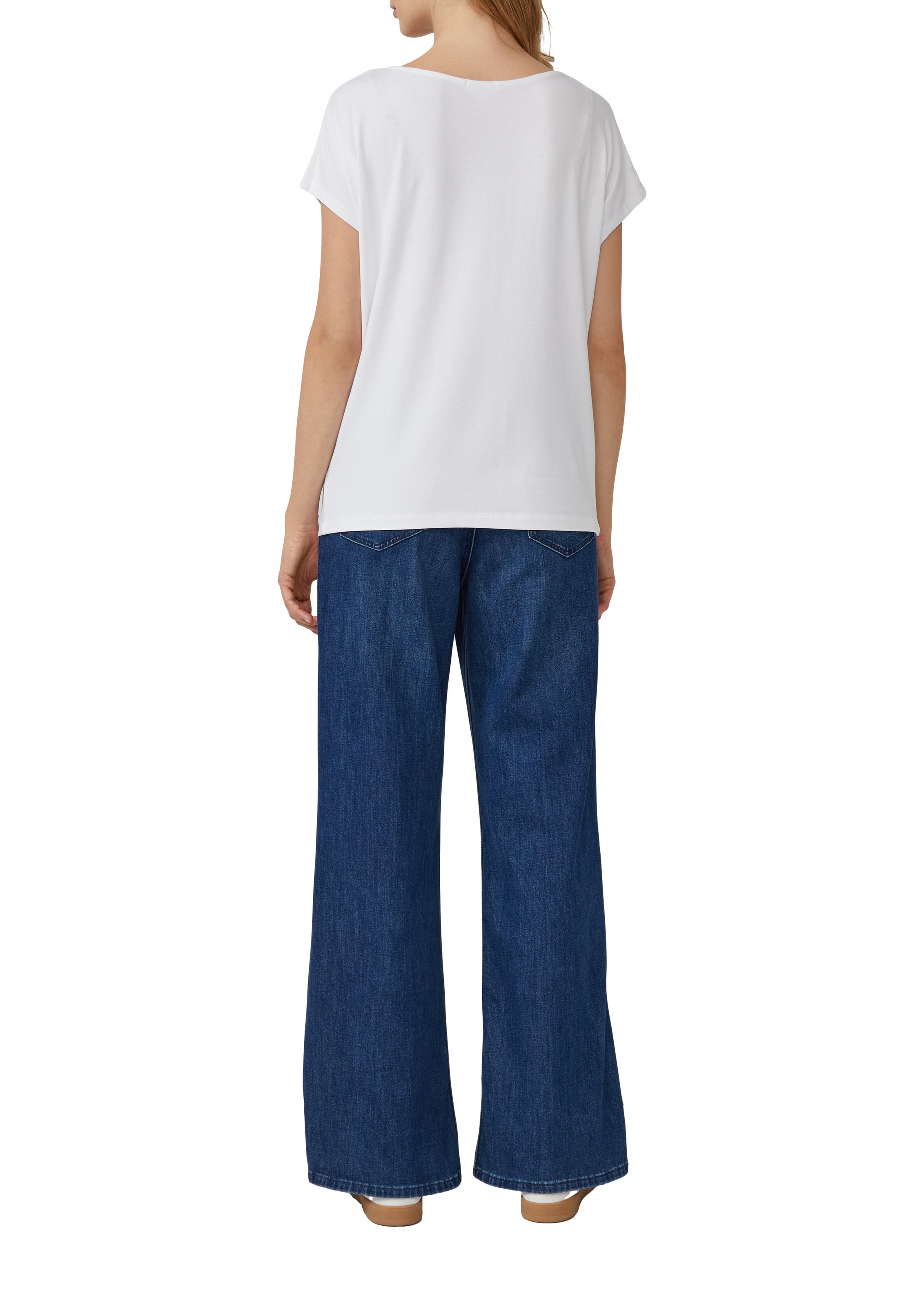 s.Oliver T-Shirt mit Markenlabel