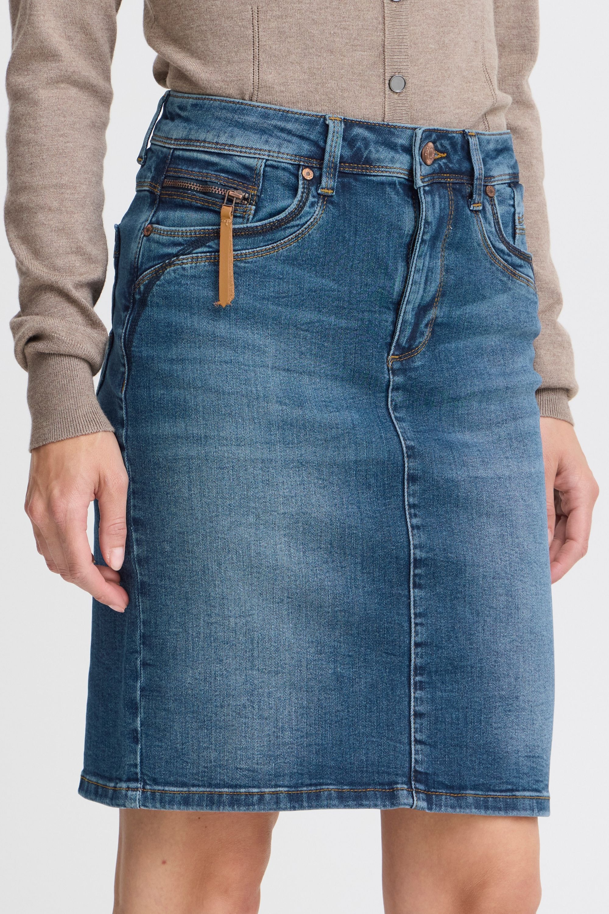 Pulz Jeans Jeansrock »Jeansrock PZKAROLINA HW Skirt«