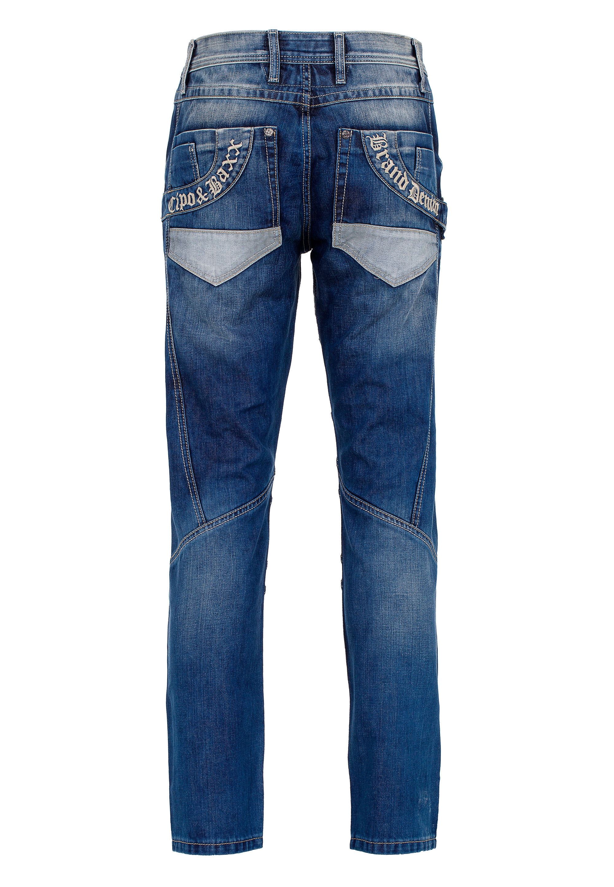 Cipo & Baxx Straight-Jeans »Cipo & Baxx JEANS« in Straight-Fit